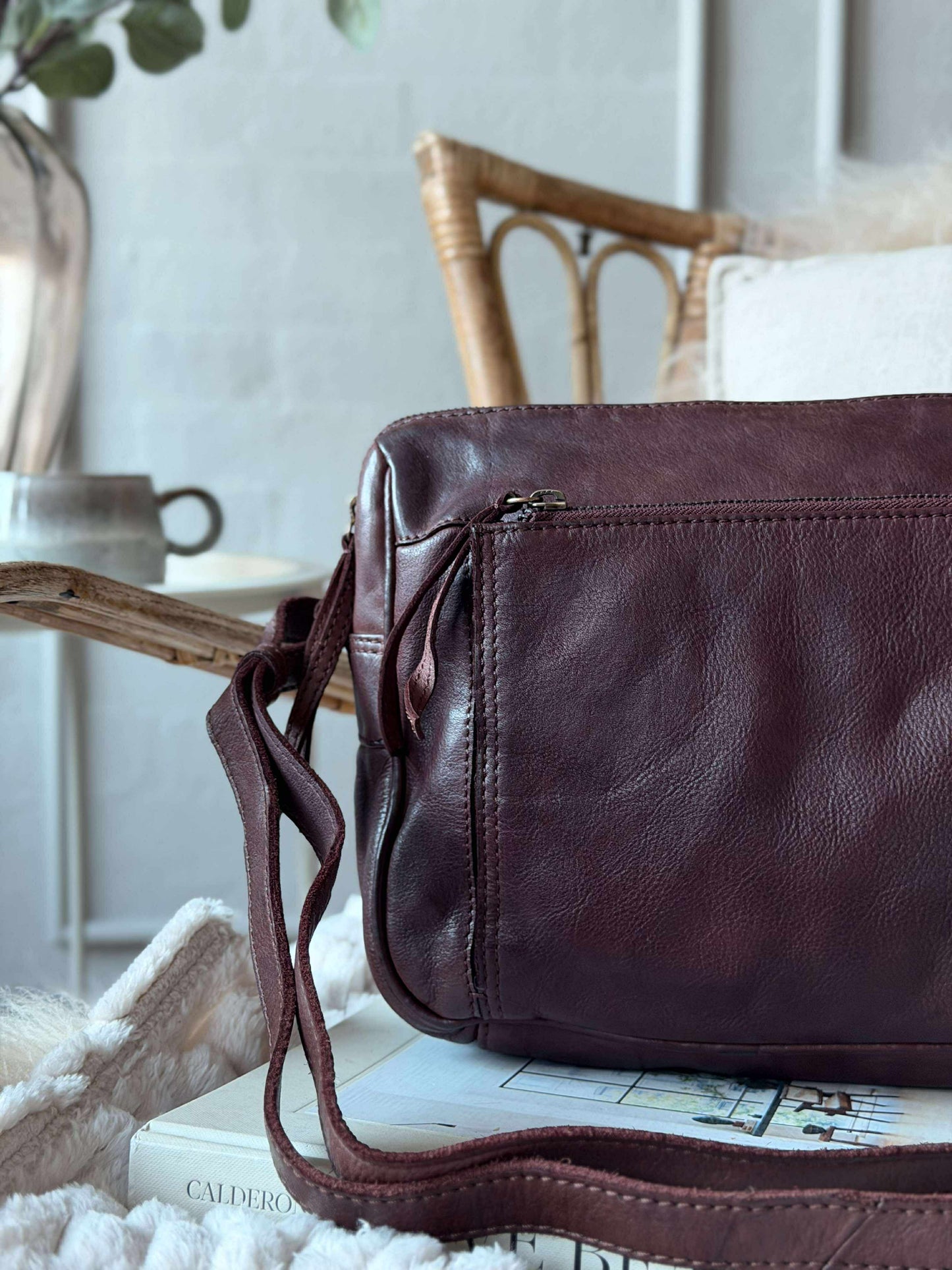 Crossbody Raw Boheme Big – Brown
