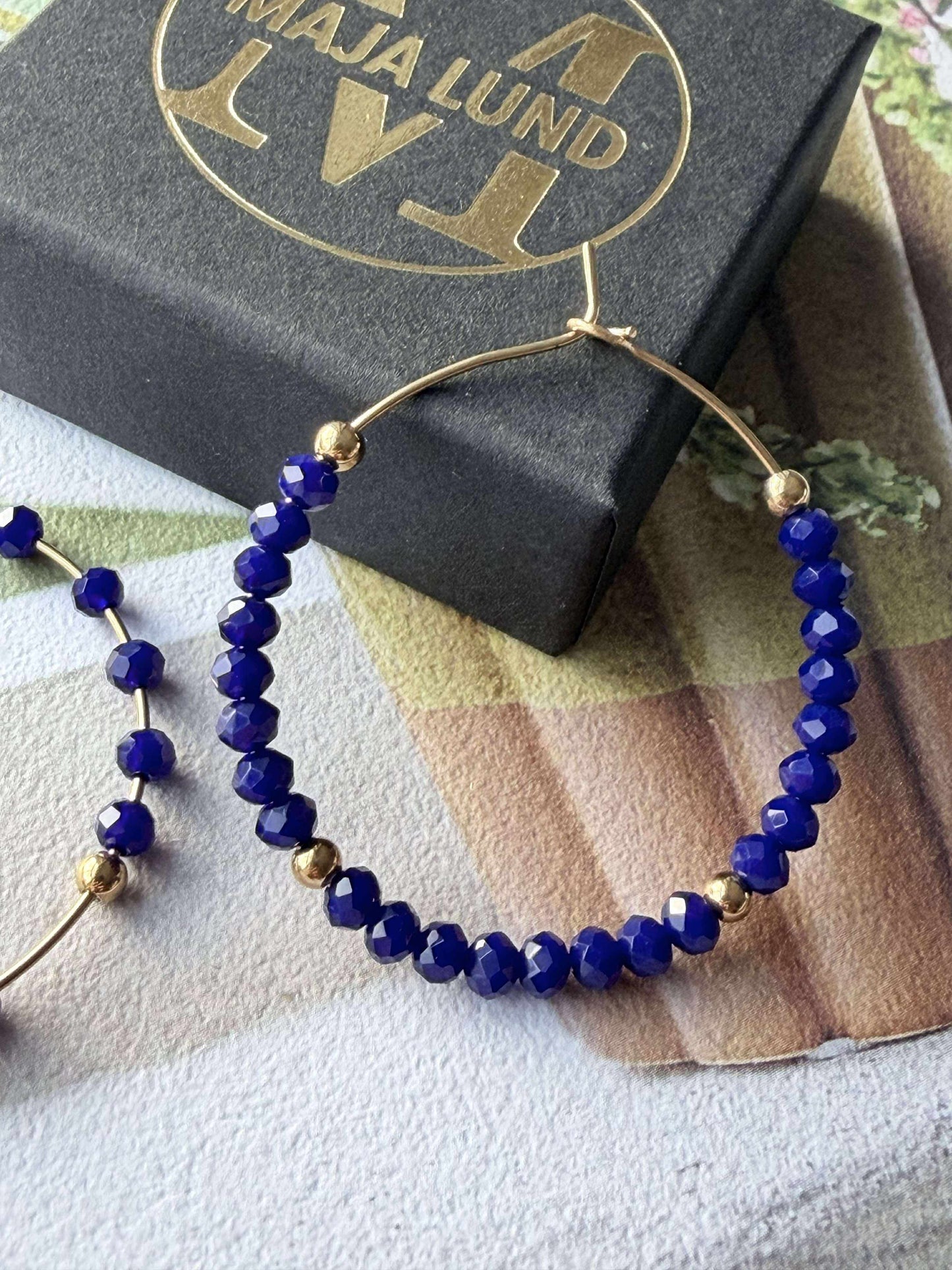 Øreringe Merle – Royal Blue