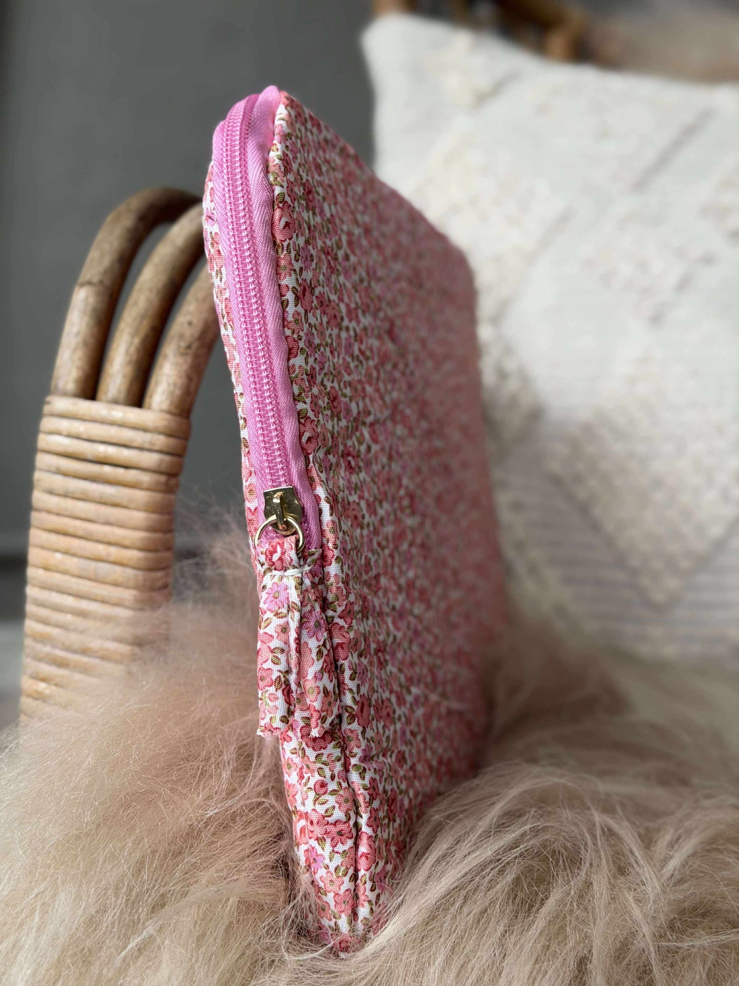 Sleeve til ipad / laptop - Pink