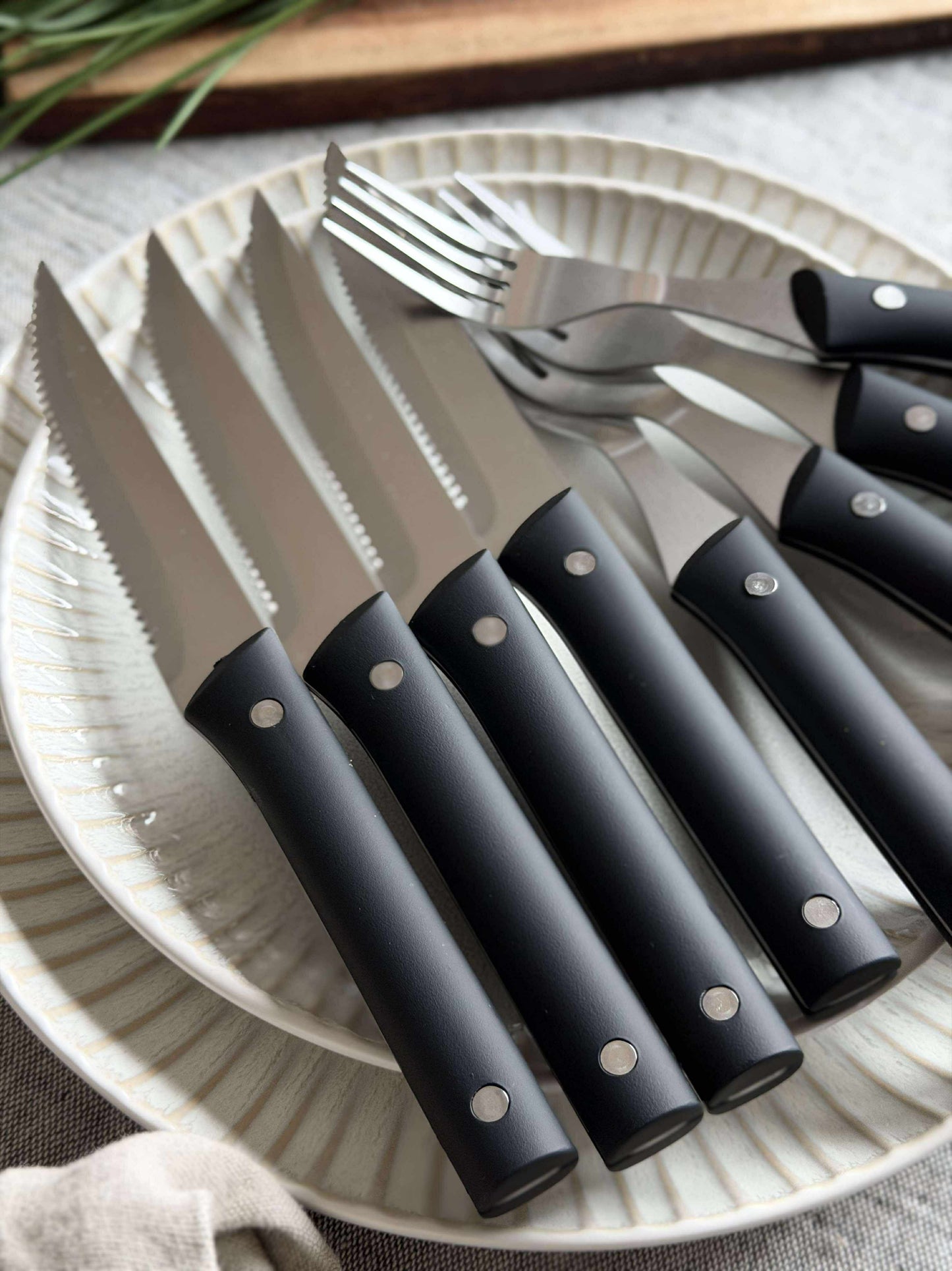 Bestik STEAK til 4 personer