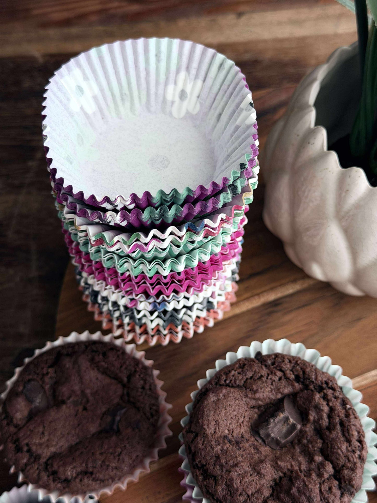 Muffinforme 60 stk - Color mix