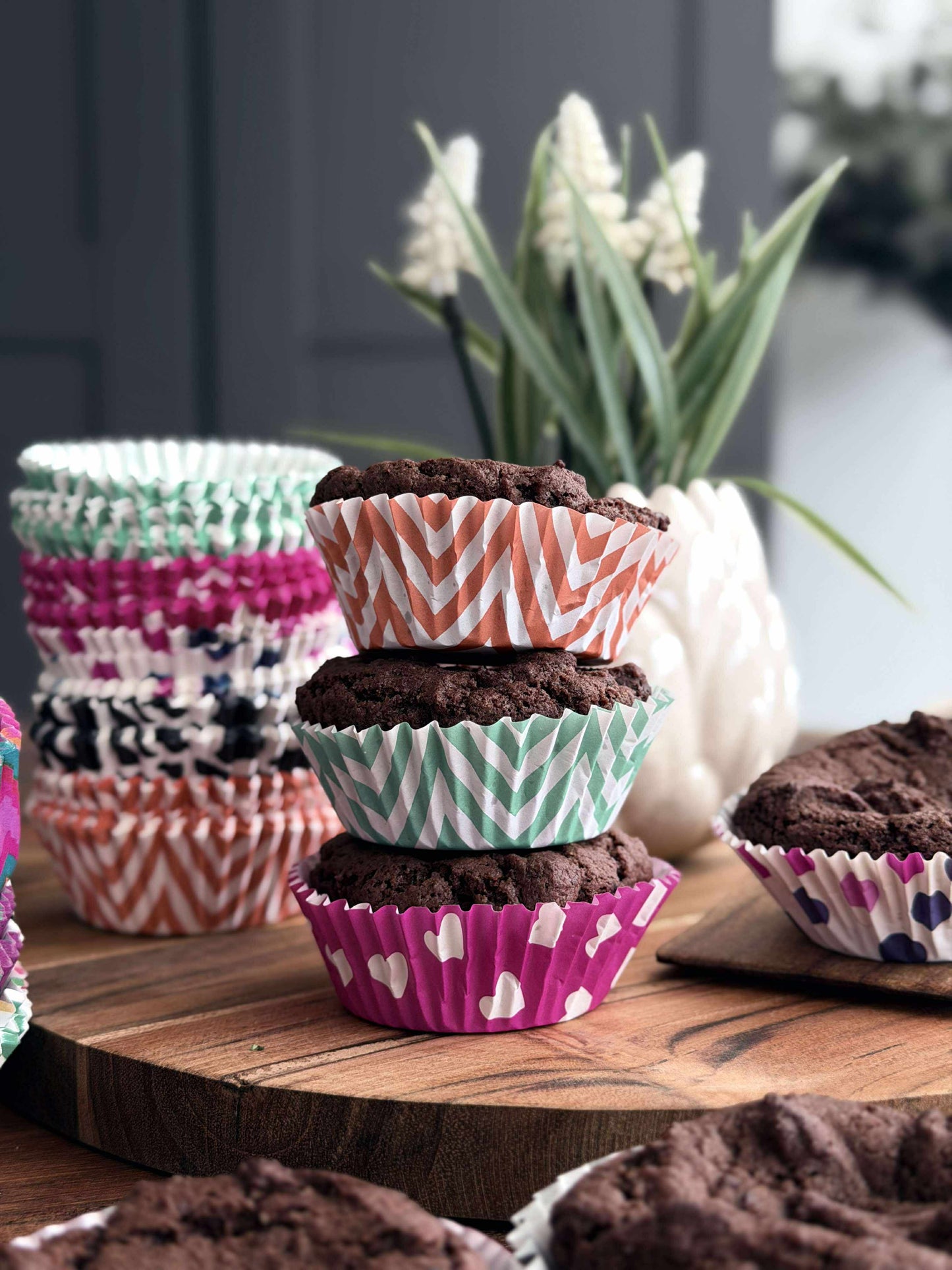 Muffinforme 60 stk - Color mix