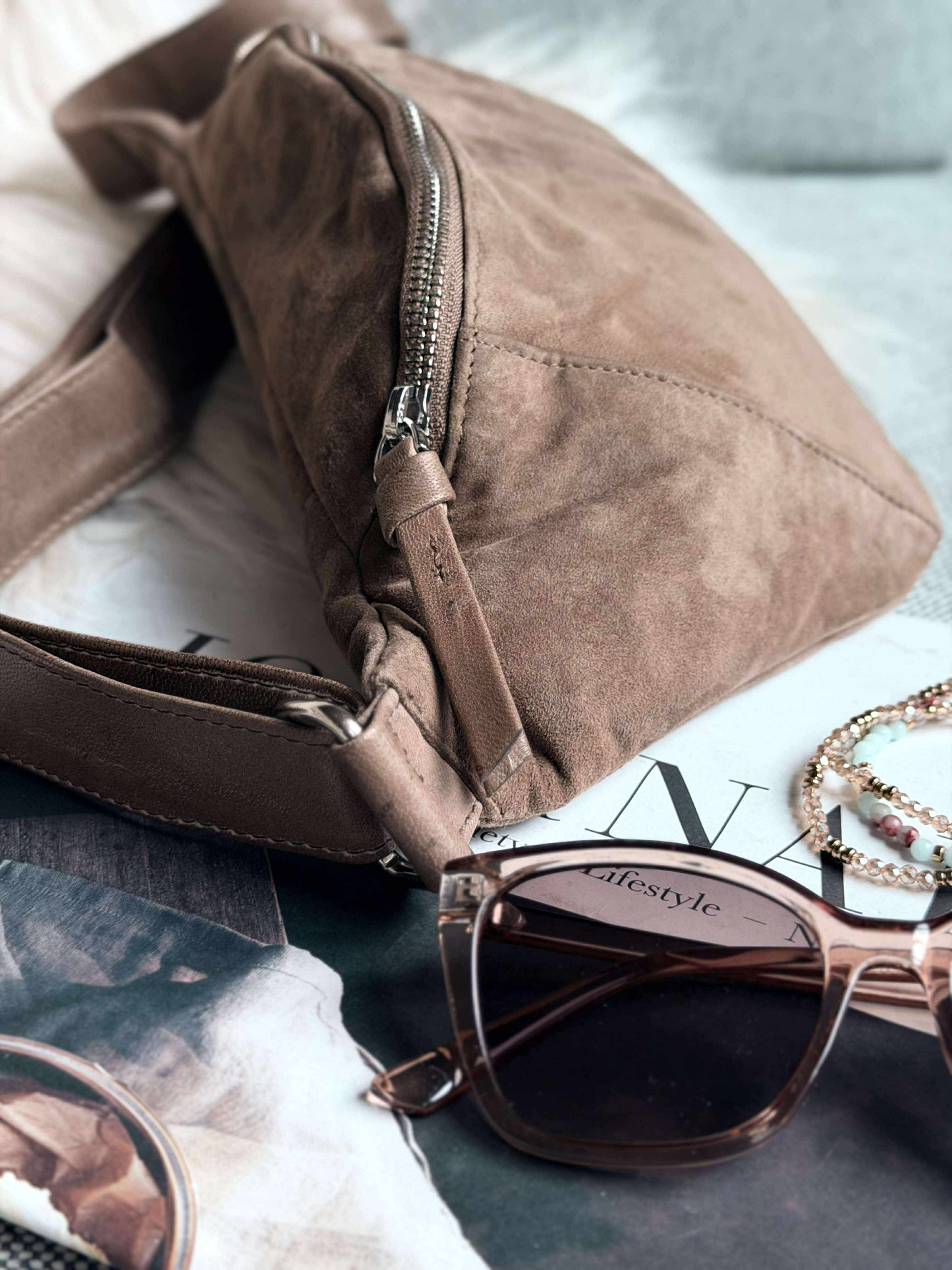 Bumbag JUNE Ruskind - Nude brown
