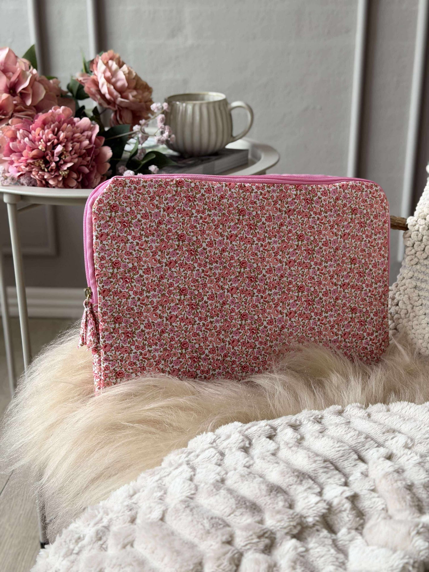 Sleeve til ipad / laptop - Pink