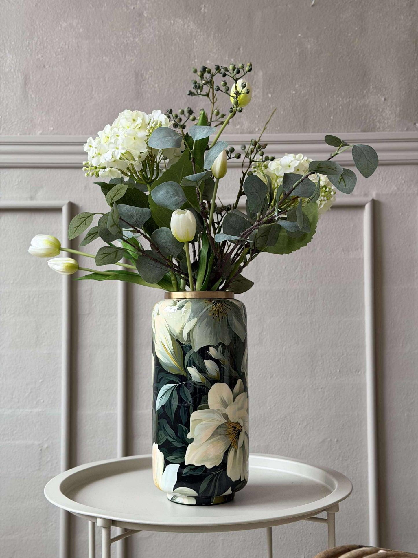 Vase - Flower print 30 cm