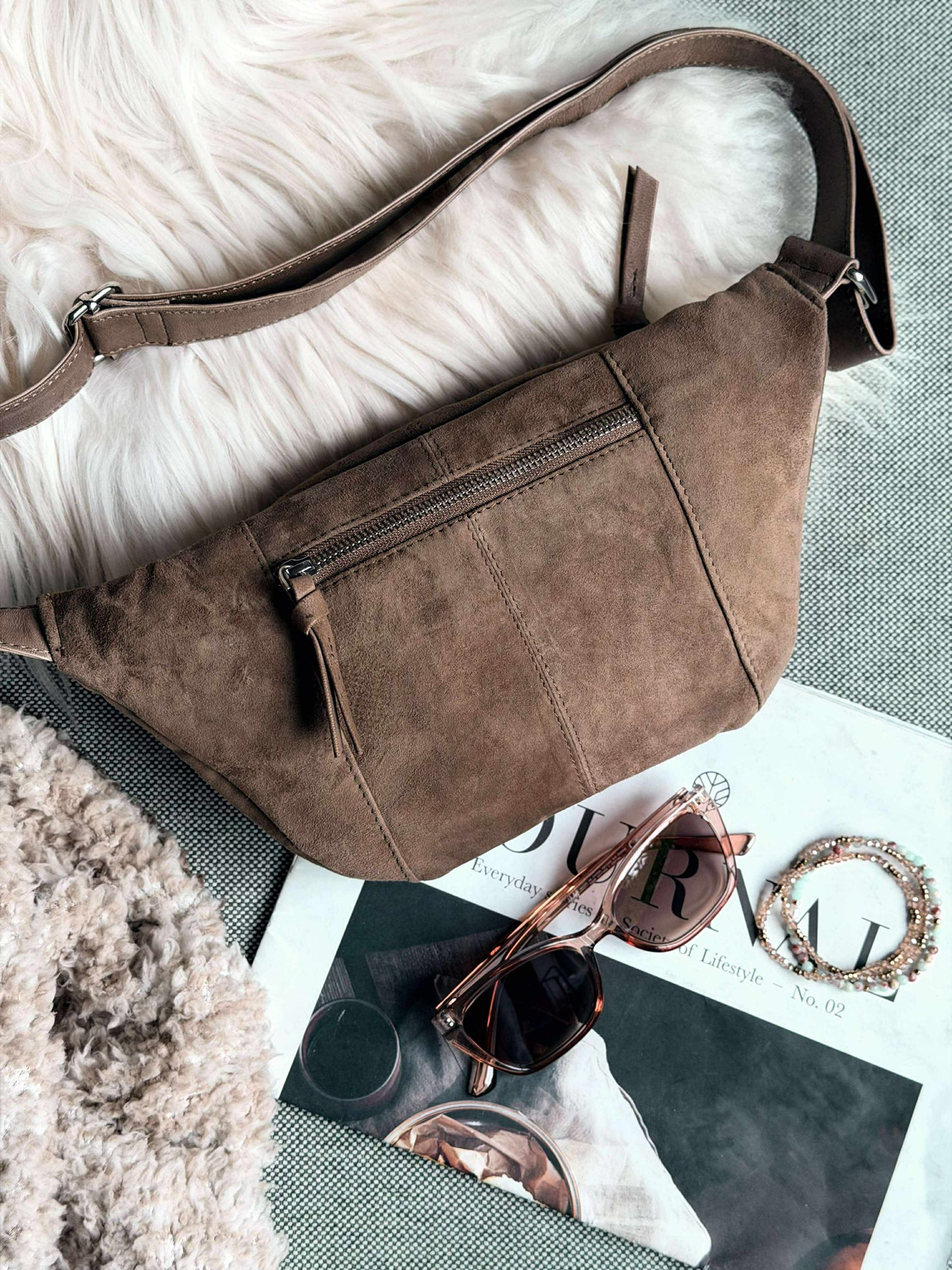 Bumbag JUNE Ruskind - Nude brown