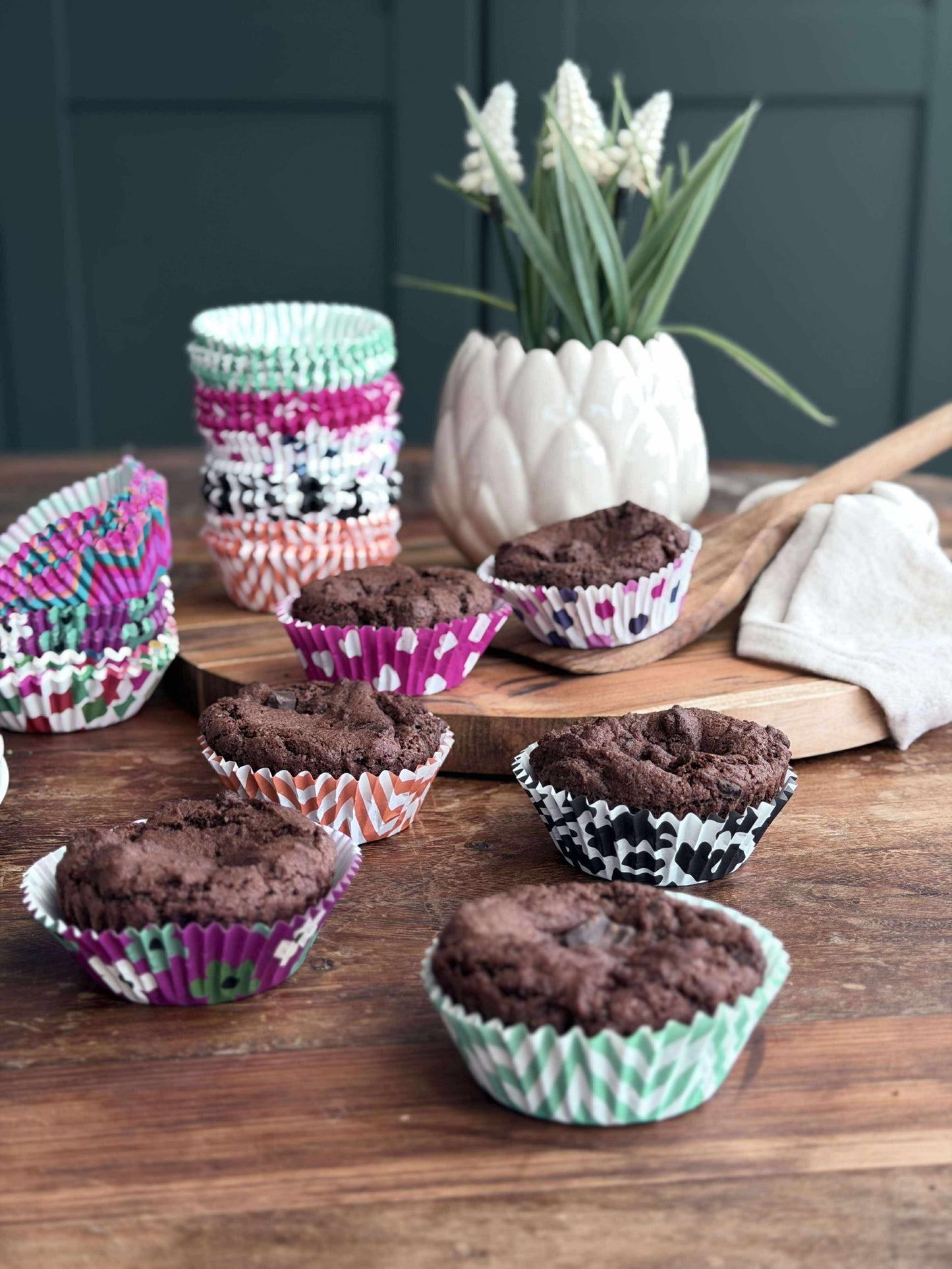 Muffinforme 60 stk - Color mix