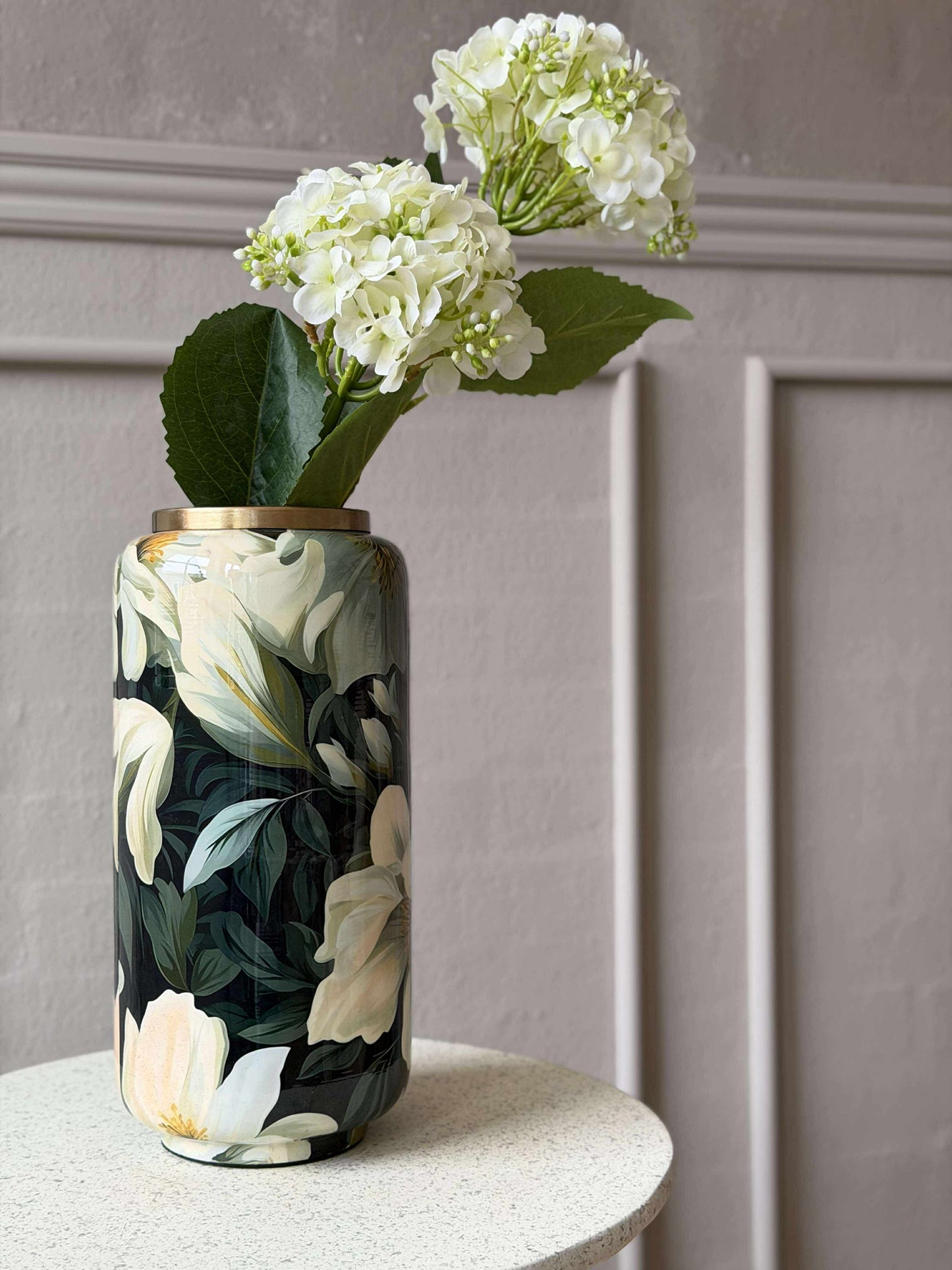 Vase - Flower print 30 cm