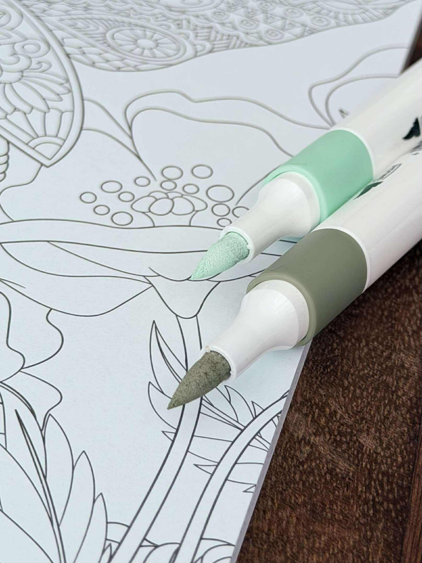 Akryl Markers - 100 stk. God til stenmaling