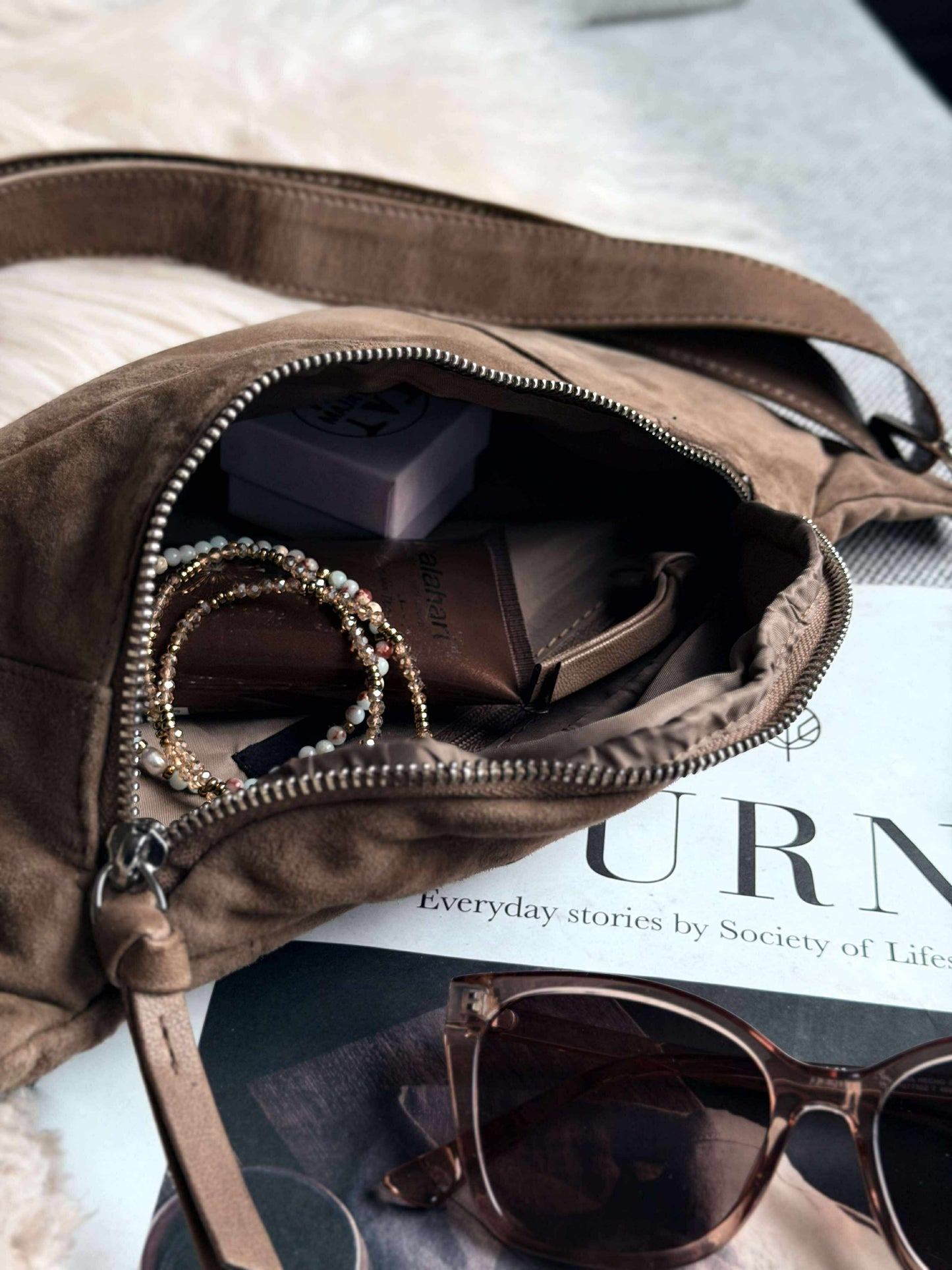 Bumbag JUNE Ruskind - Nude brown