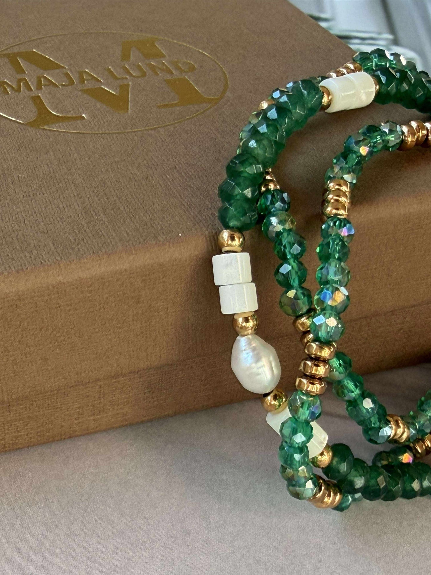 Armbånd Sarabella Emerald – Sæt med 3 stk