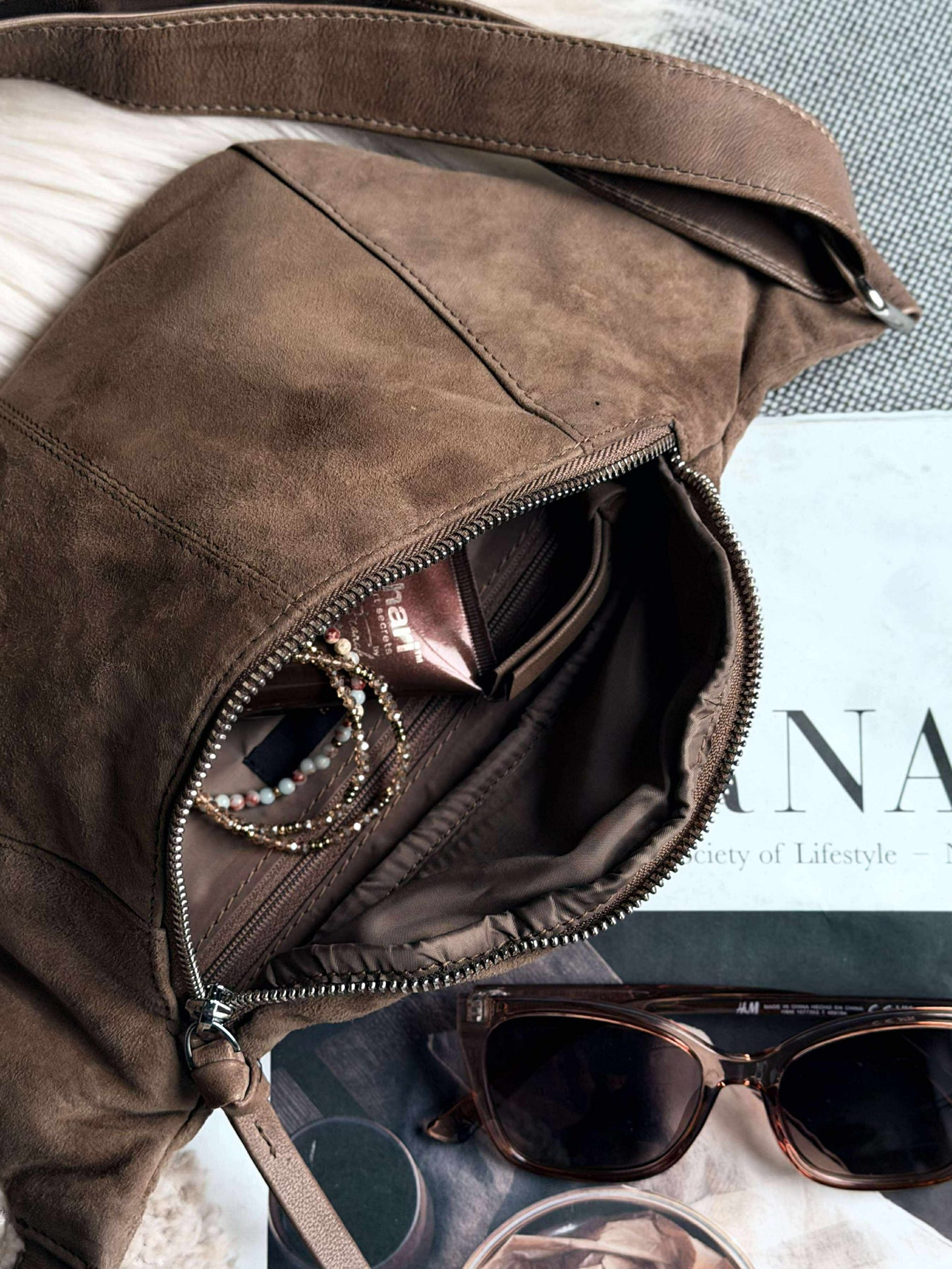 Bumbag JUNE Ruskind - Nude brown