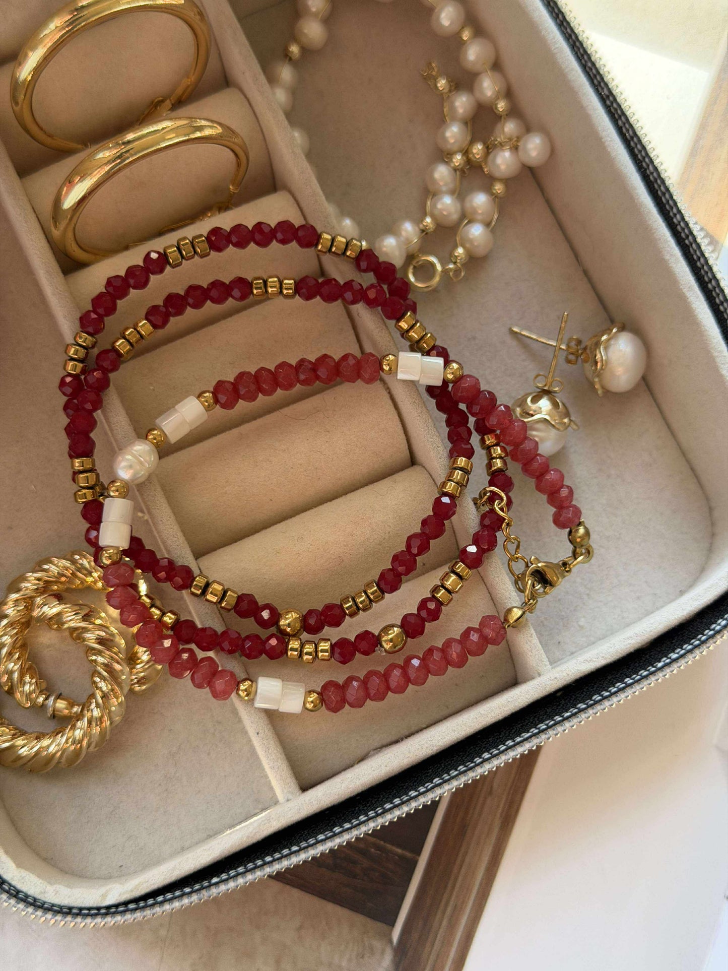 Armbånd Sarabella Berry – Sæt med 3 stk
