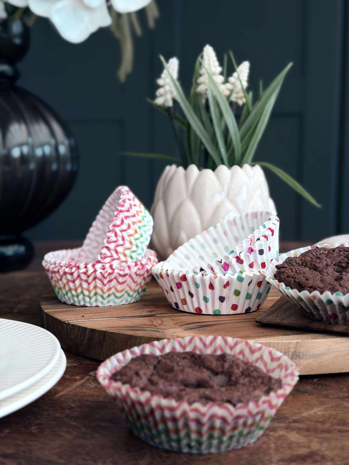 Muffinforme 60 stk - Color mix
