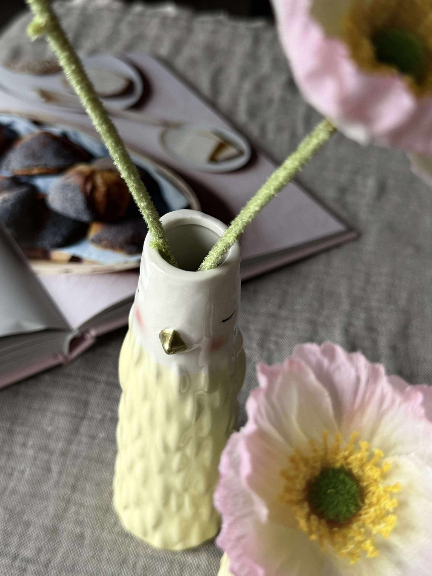 Vase - Gul i flere størrelser