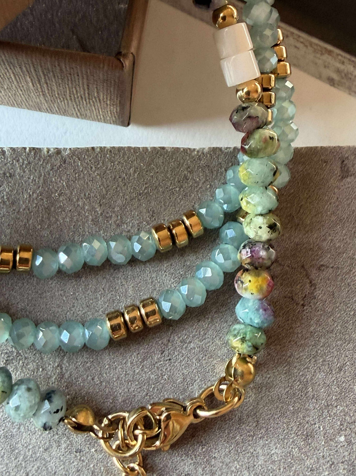 Armbånd Sarabella Aqua – Sæt med 3 stk
