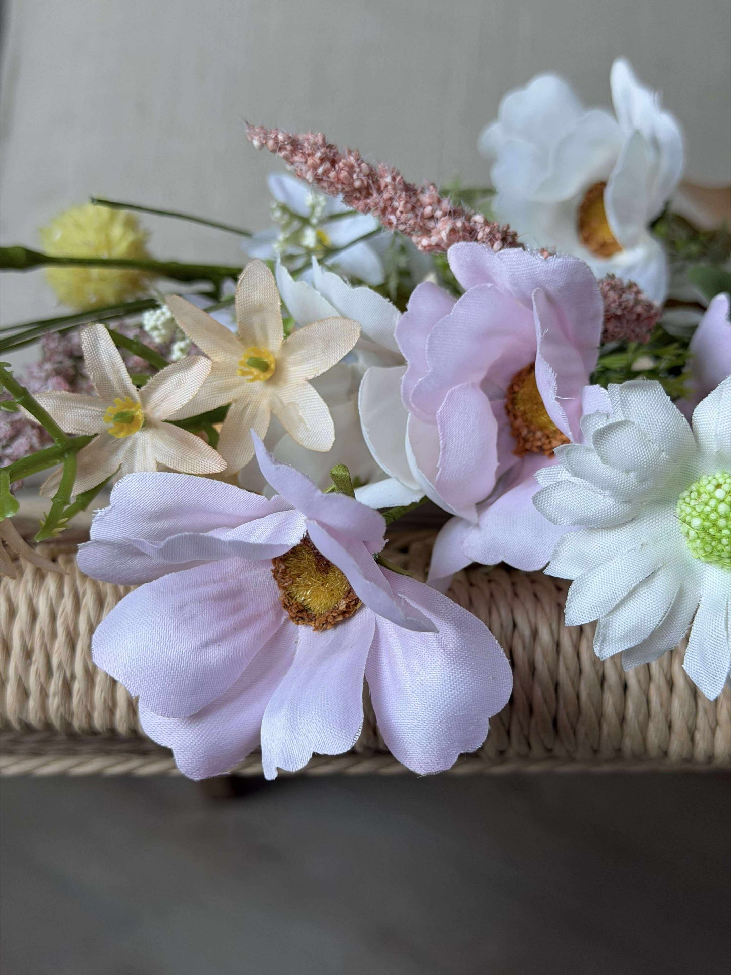 Buket Hvid / Rosa - WILD FLORA