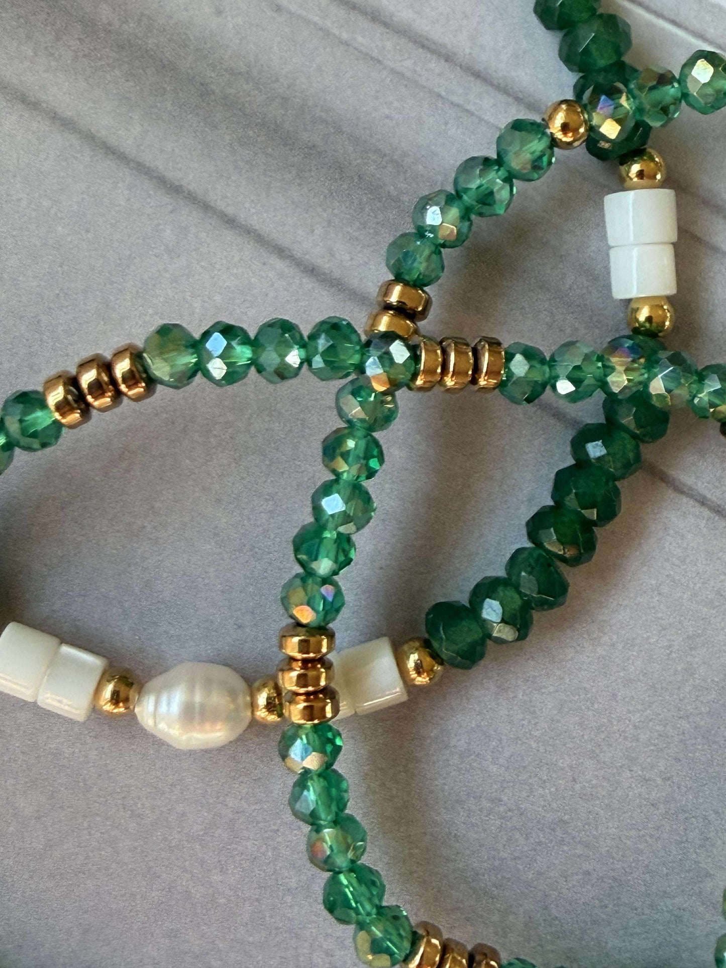 Armbånd Sarabella Emerald – Sæt med 3 stk
