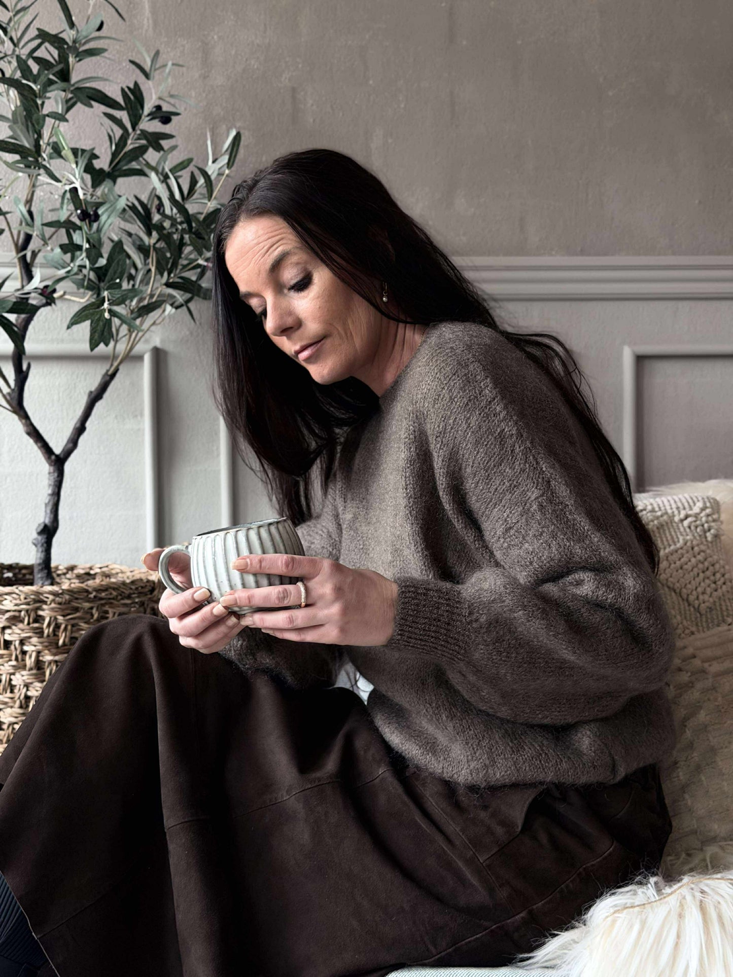 Strik LUX Mohair - Taupe