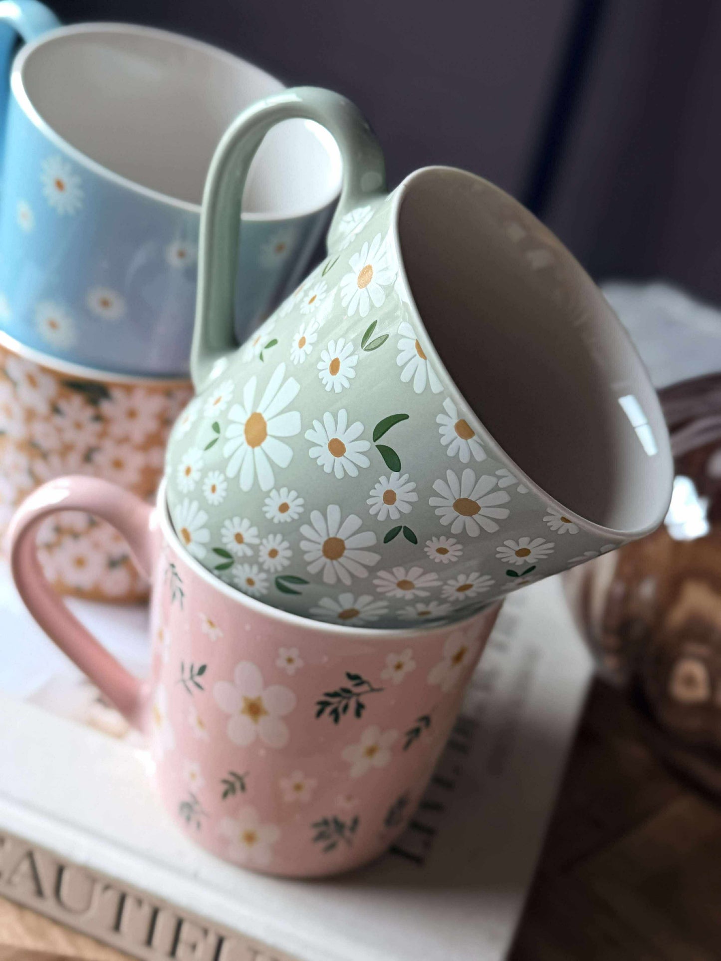 Krus i flotte farver - Flower