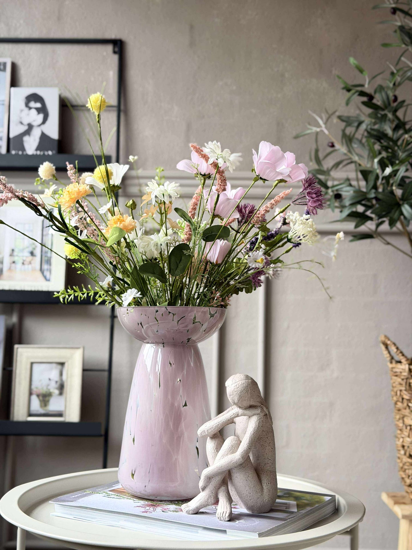 Hyacintvase Milla XL - Rosa
