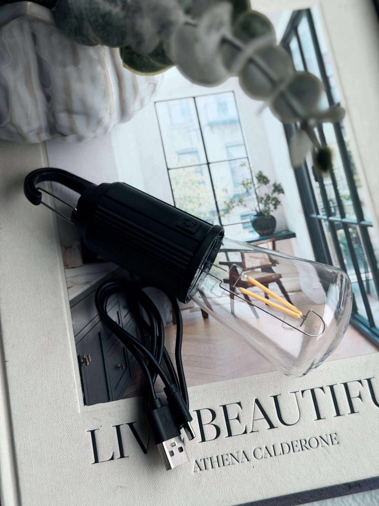 Lampe genopladelig