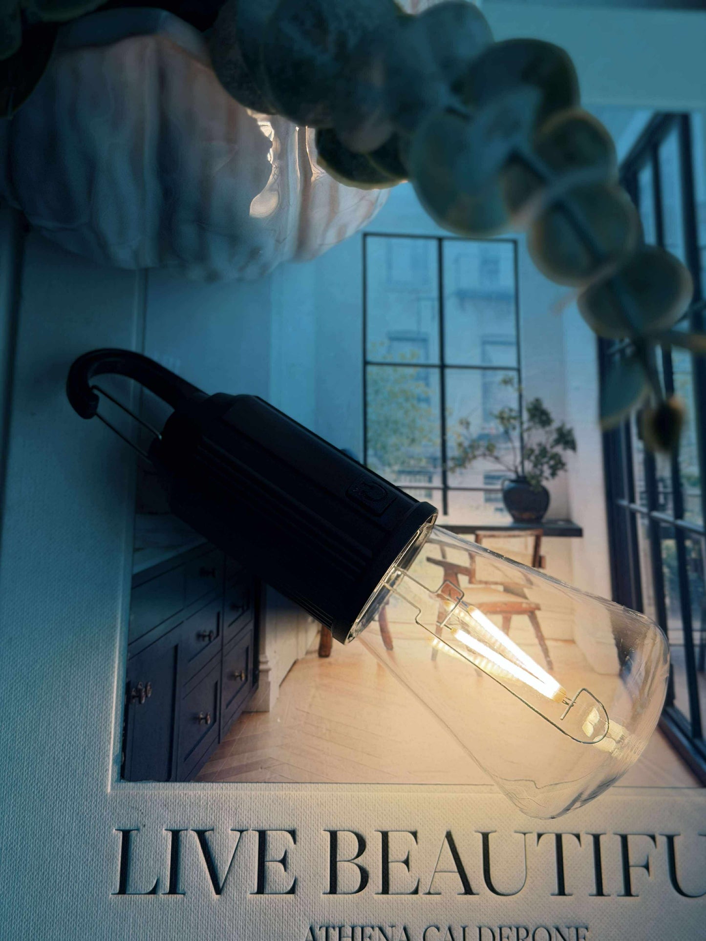 Lampe genopladelig
