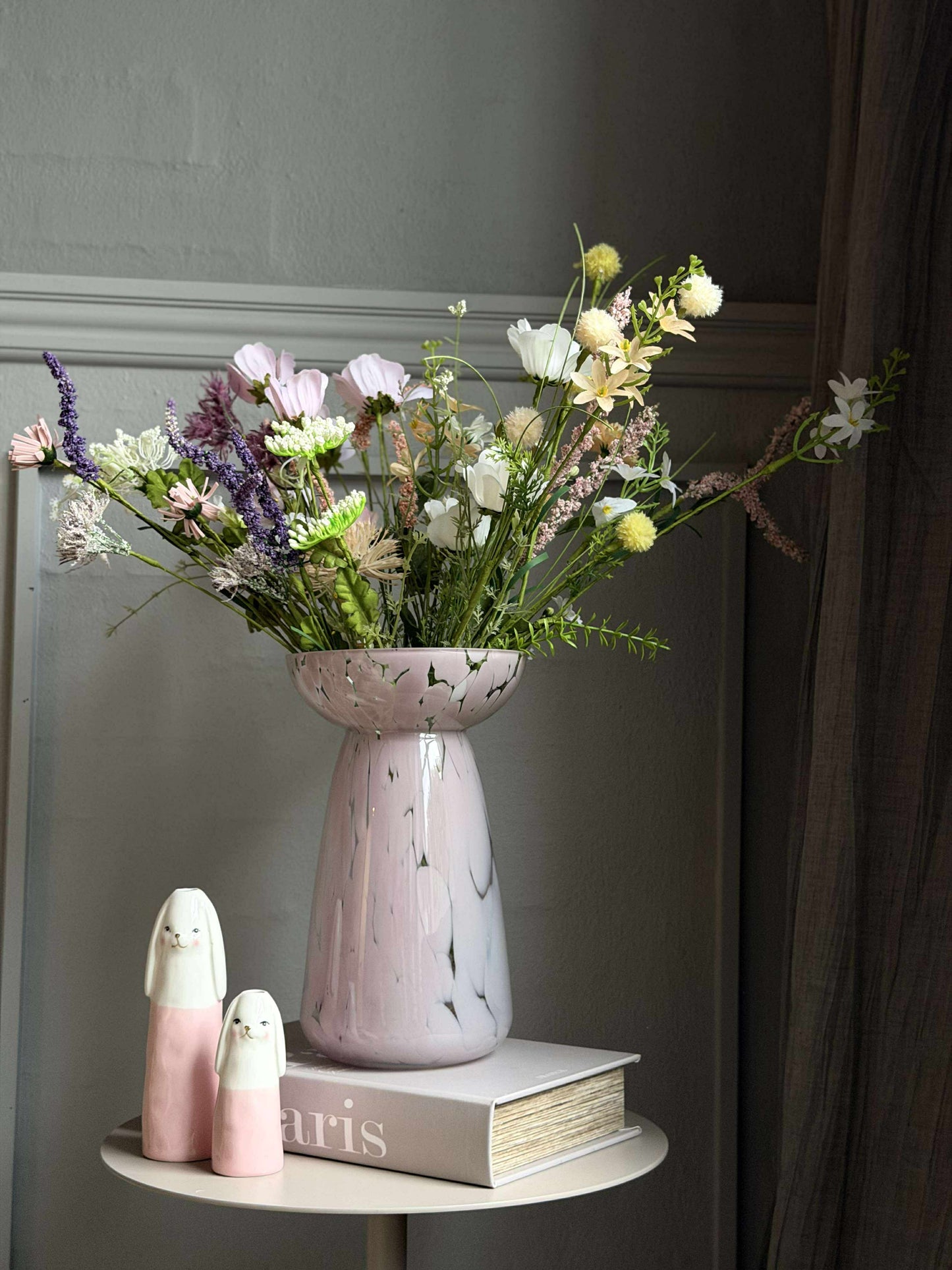 Hyacintvase Milla XL - Rosa