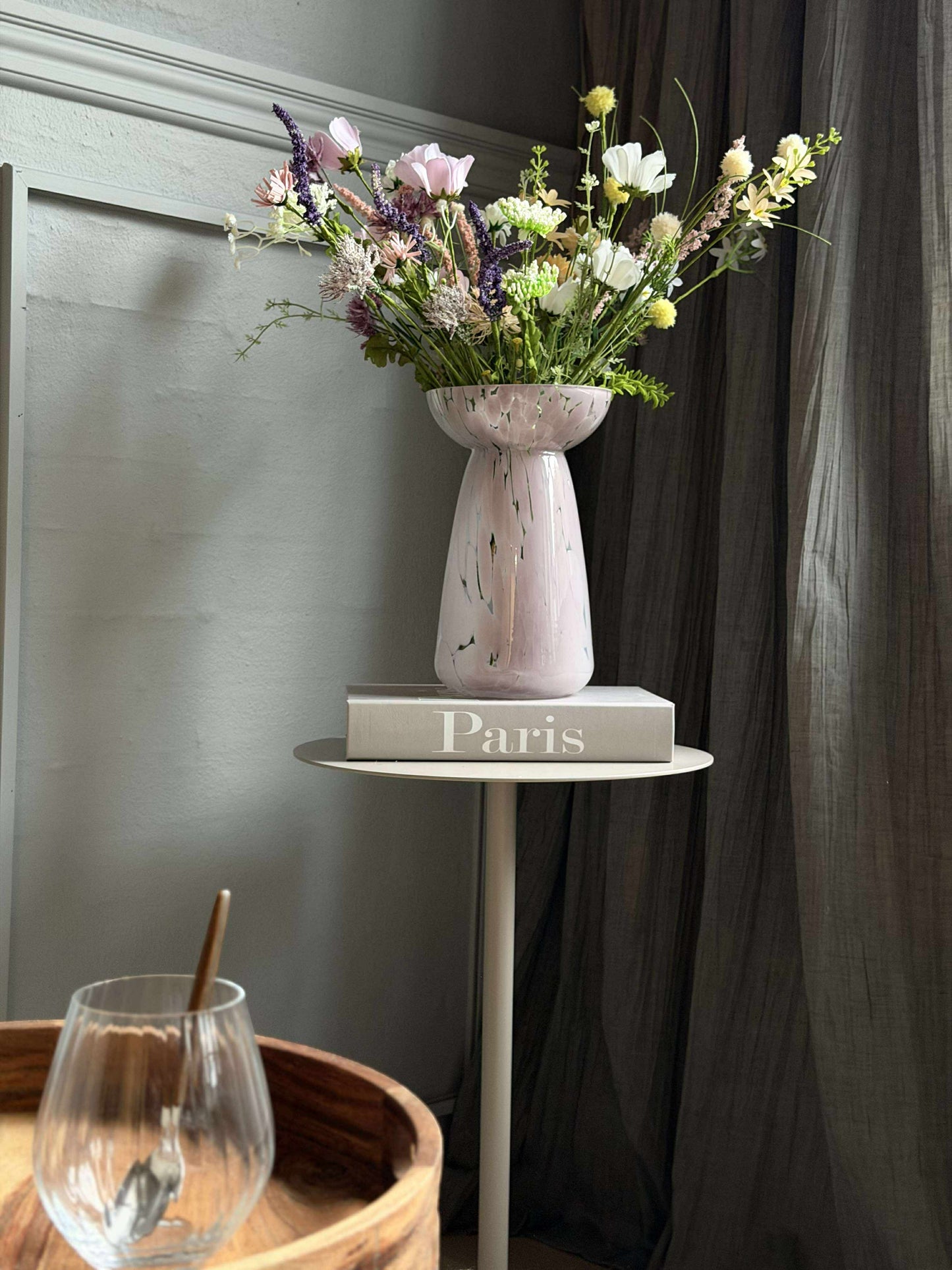 Hyacintvase Milla XL - Rosa