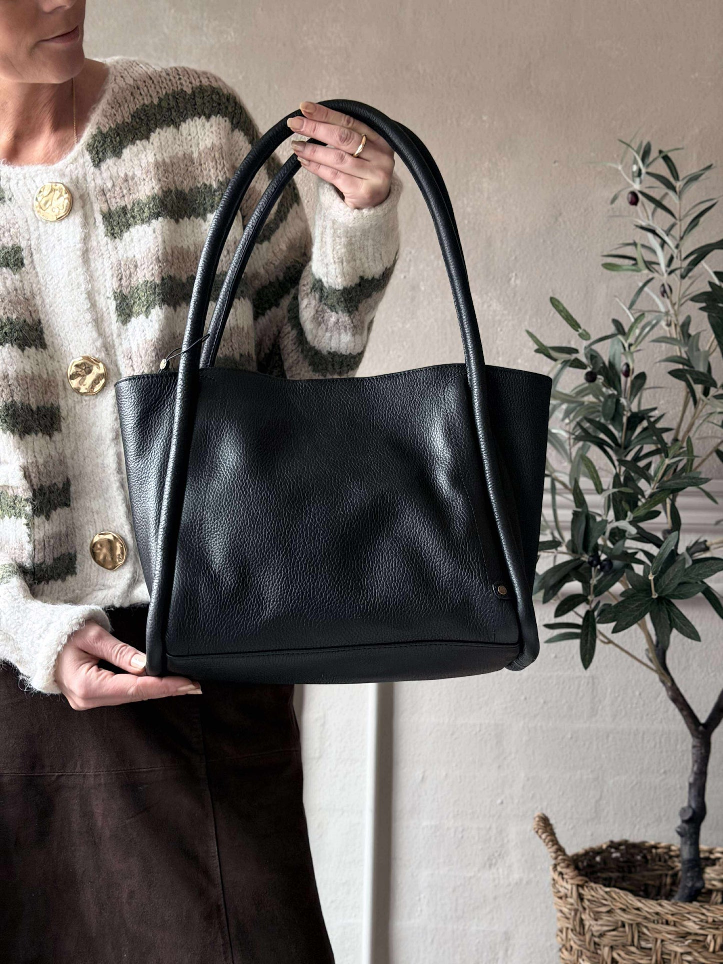 Skuldertaske black