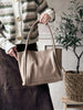 Skuldertaske Taupe