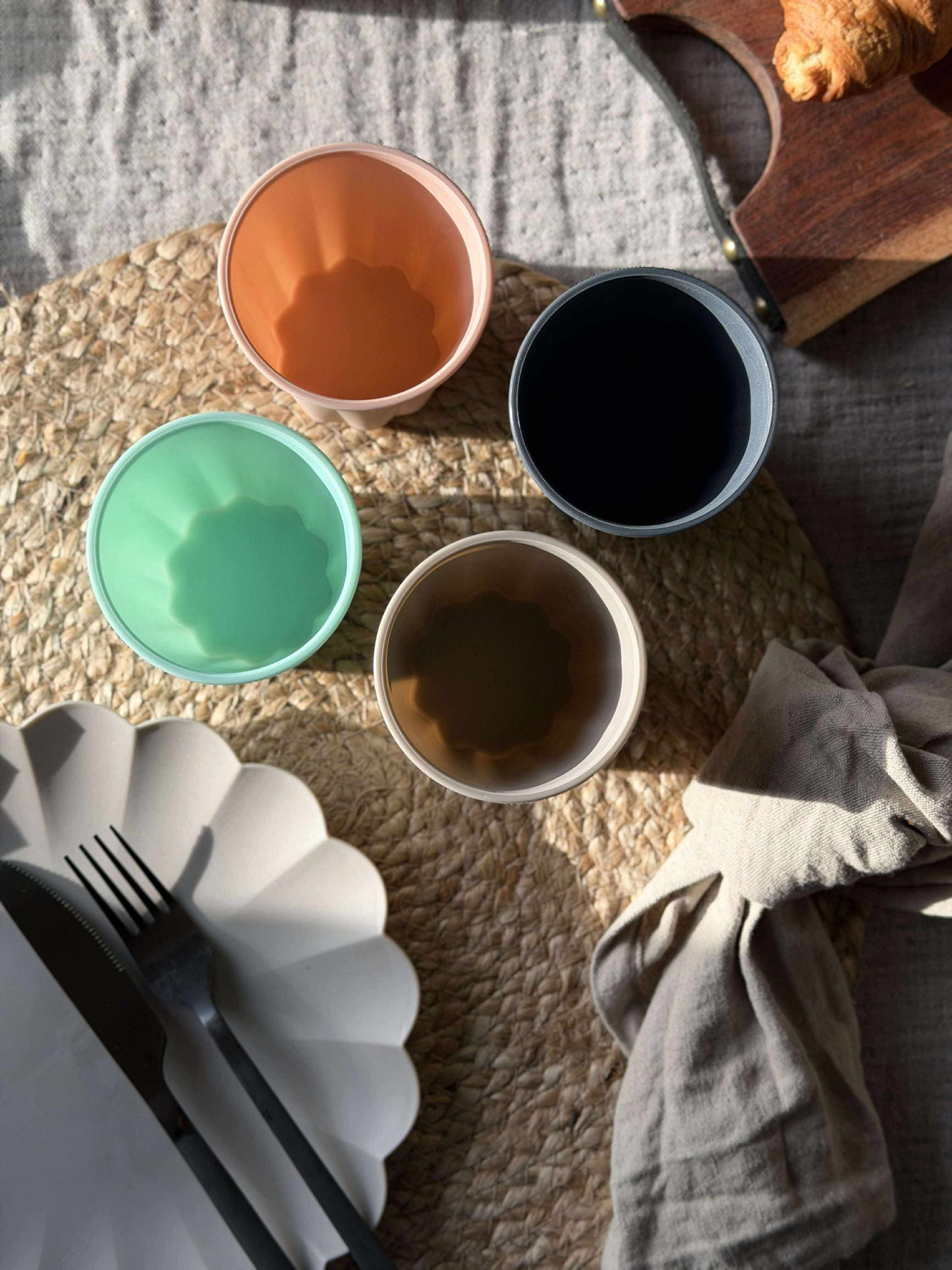 Kop color - Sæt a 4stk