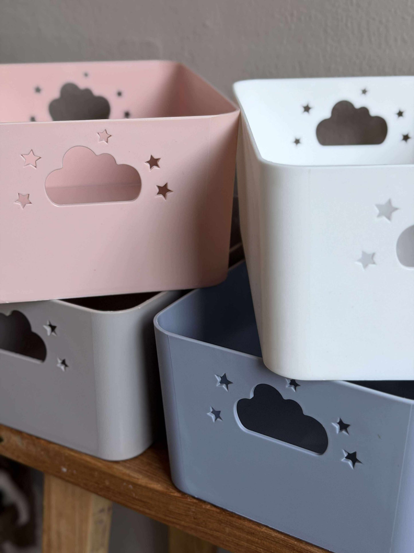 Opbevaringskasse Cloud 26x17cm - Flere farver