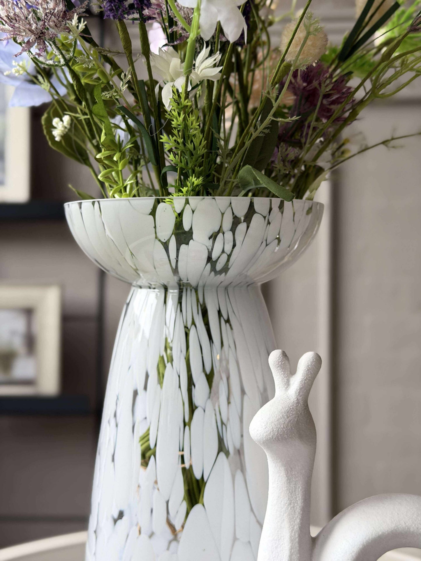 Hyacintvase Milla XL - Hvid