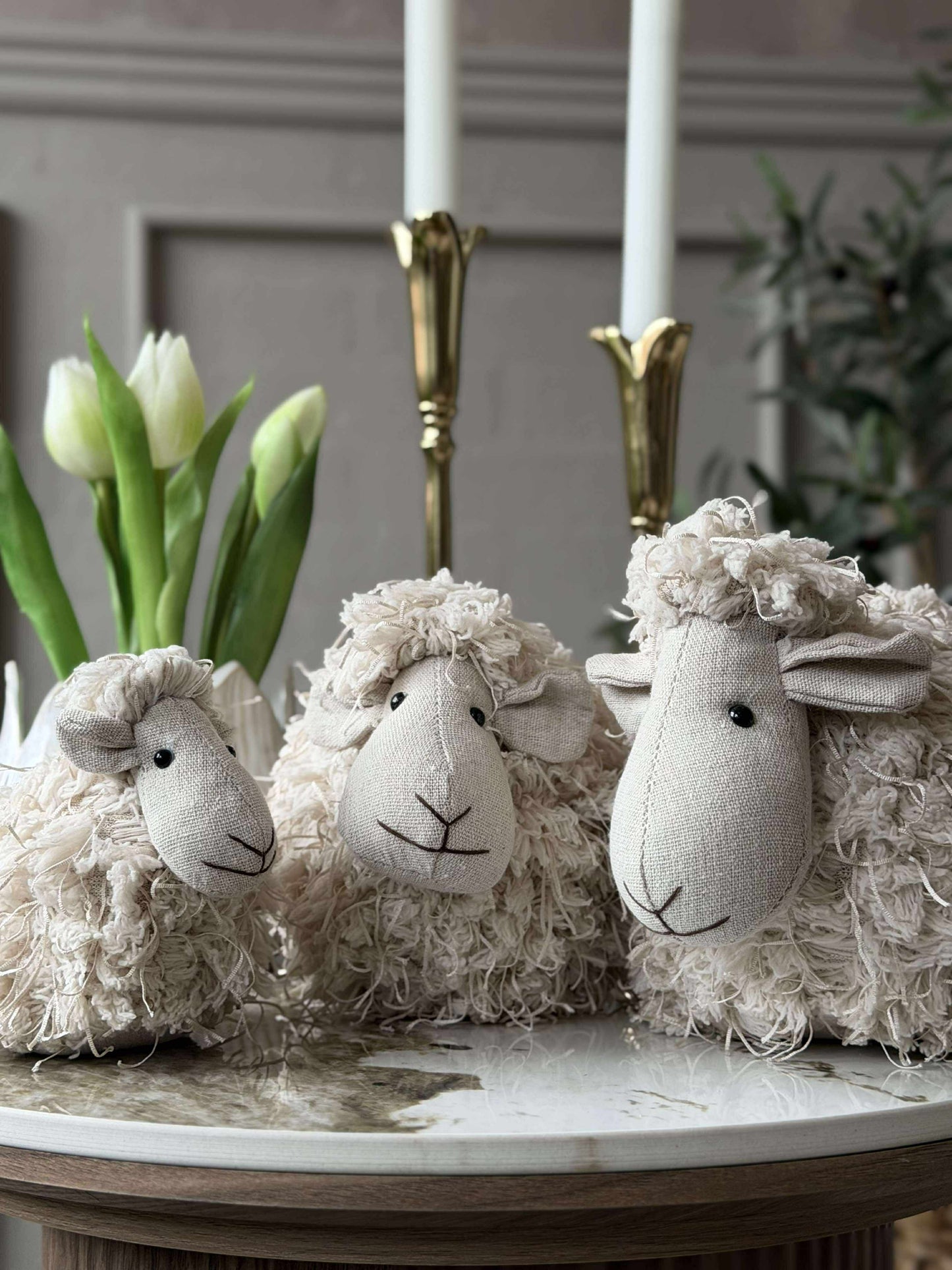 Får Liggende - Flere størrelser