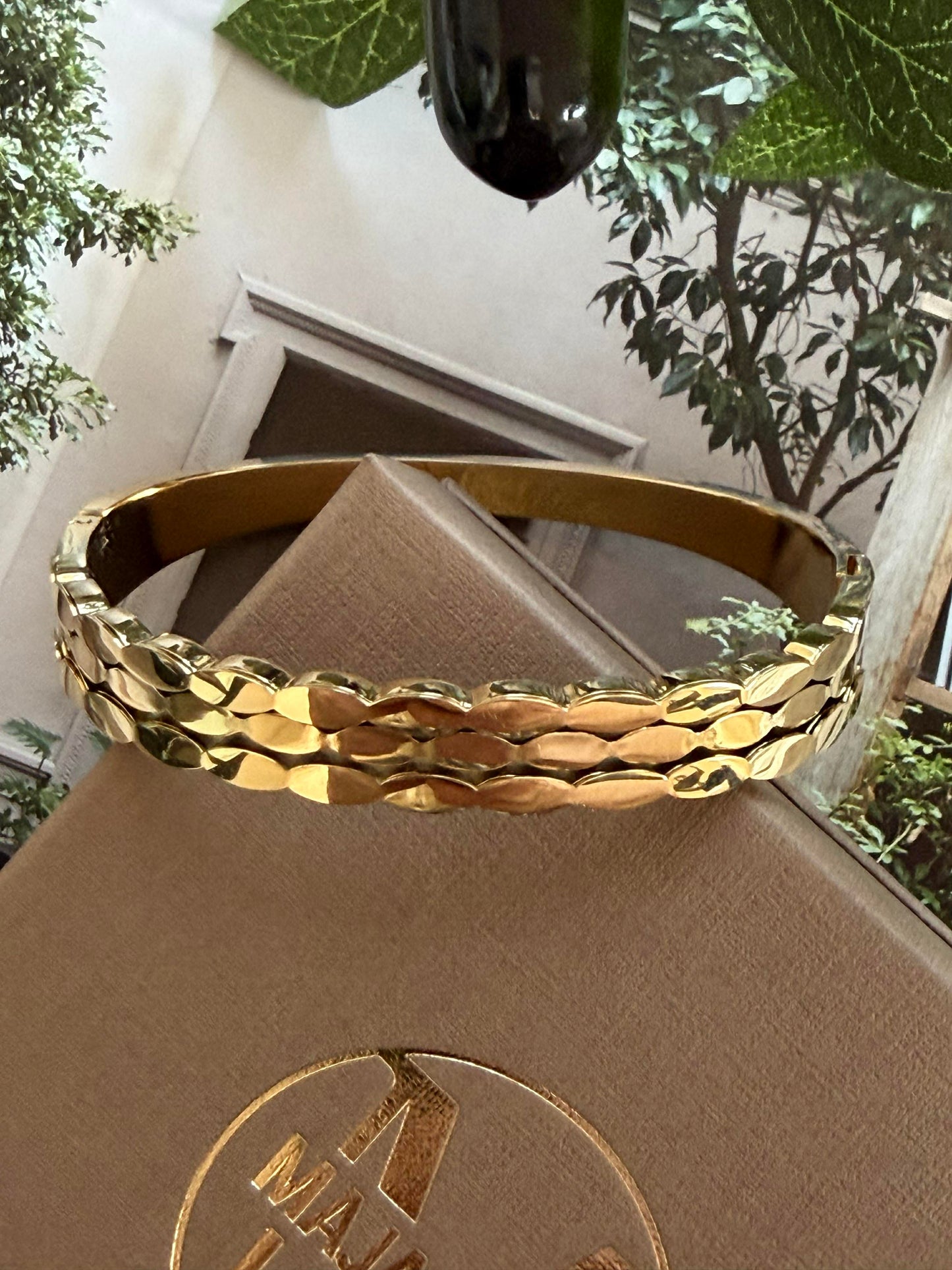 Armring LUCCIA forgyldt