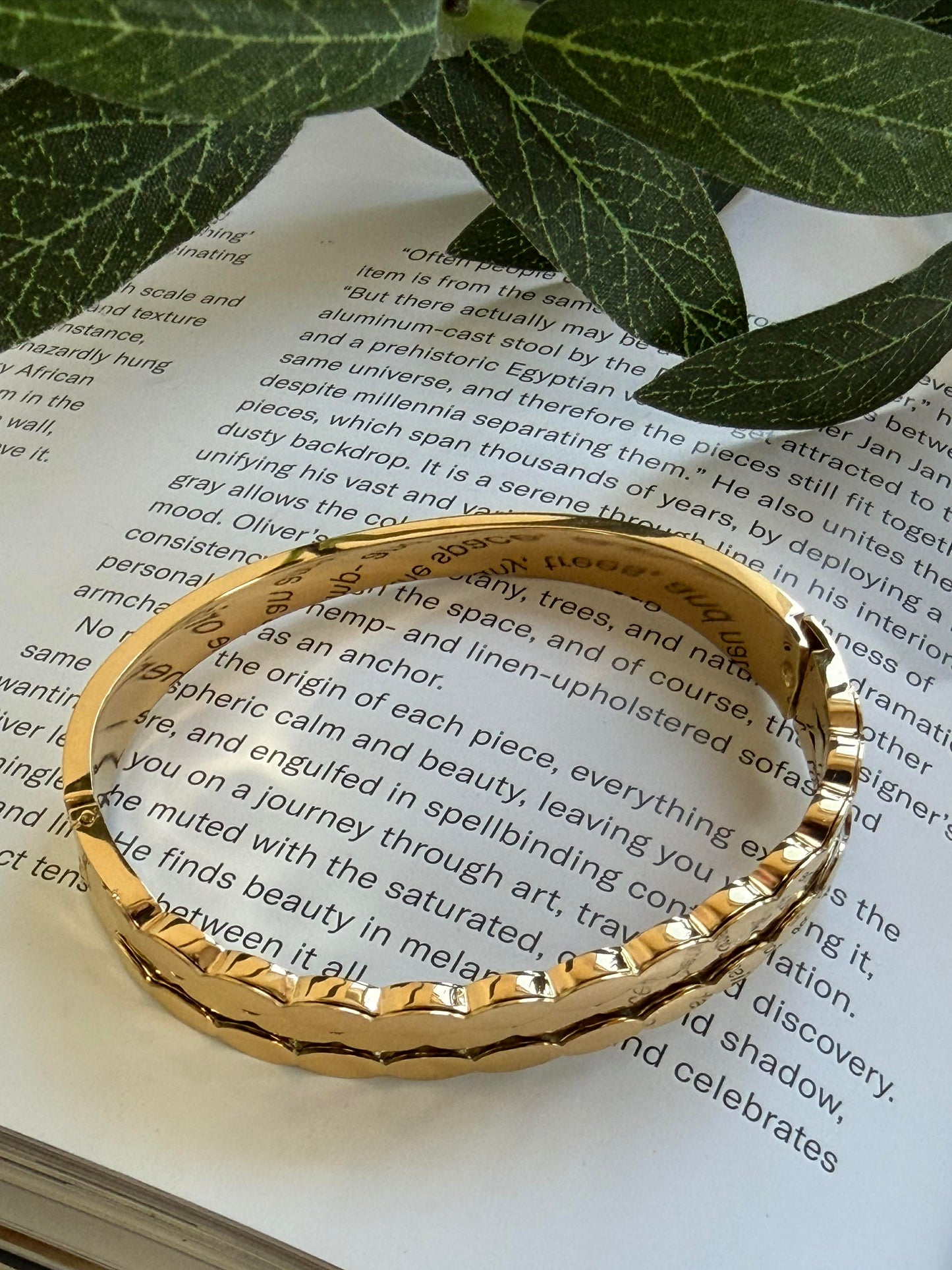 Armring LUCCIA forgyldt