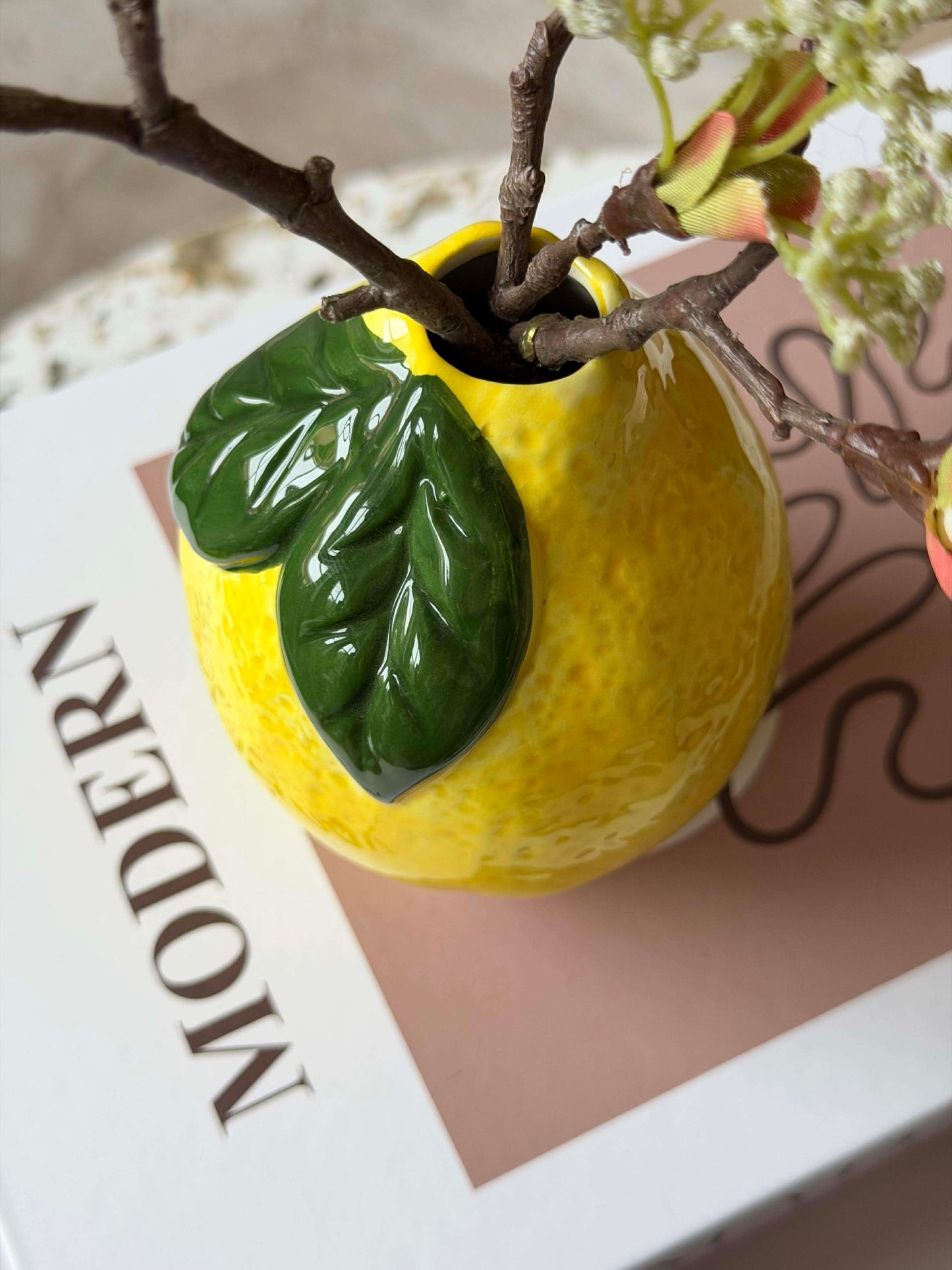 Vase Citron
