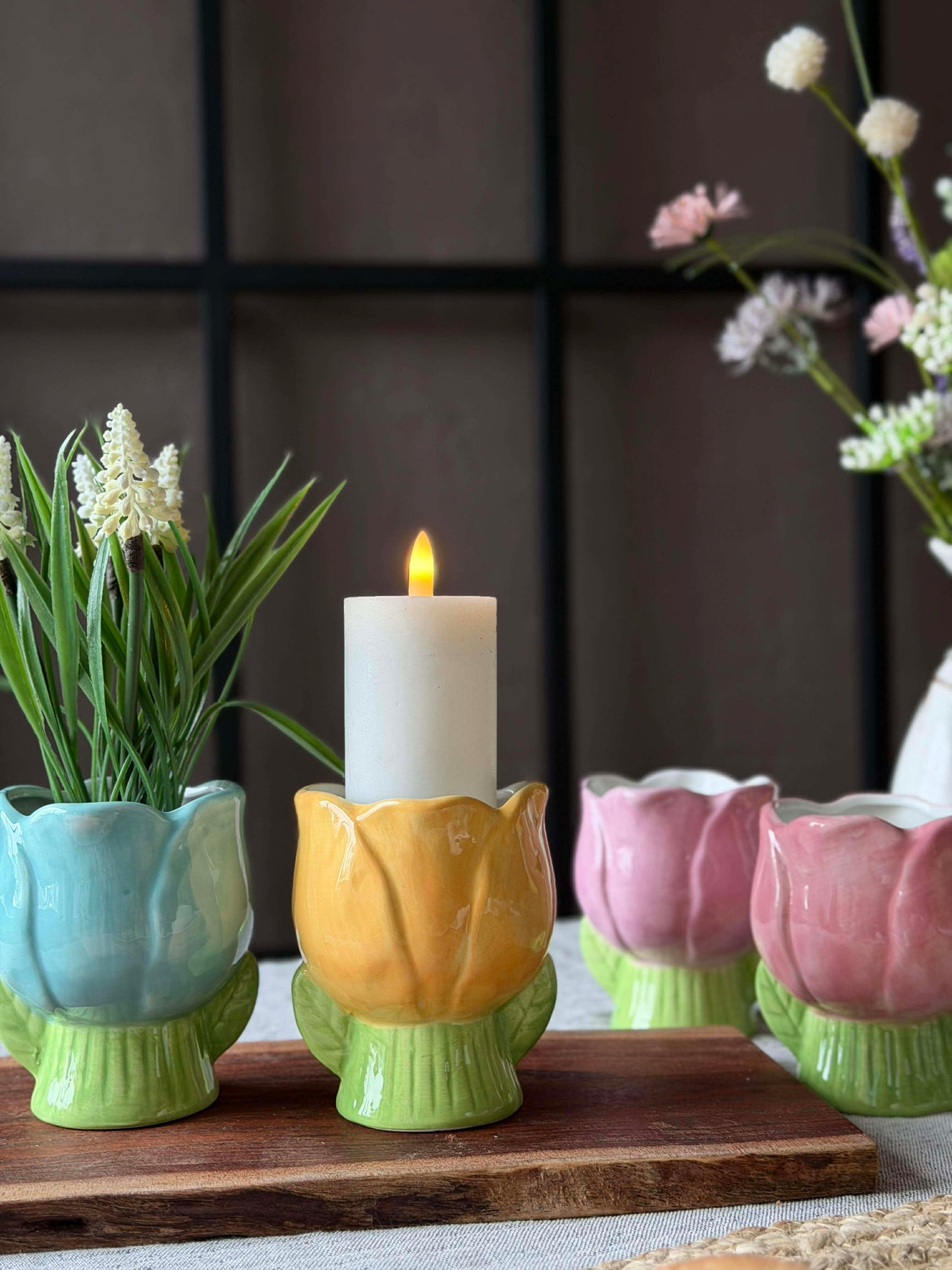 Skjuler Tulipan - Flere farver