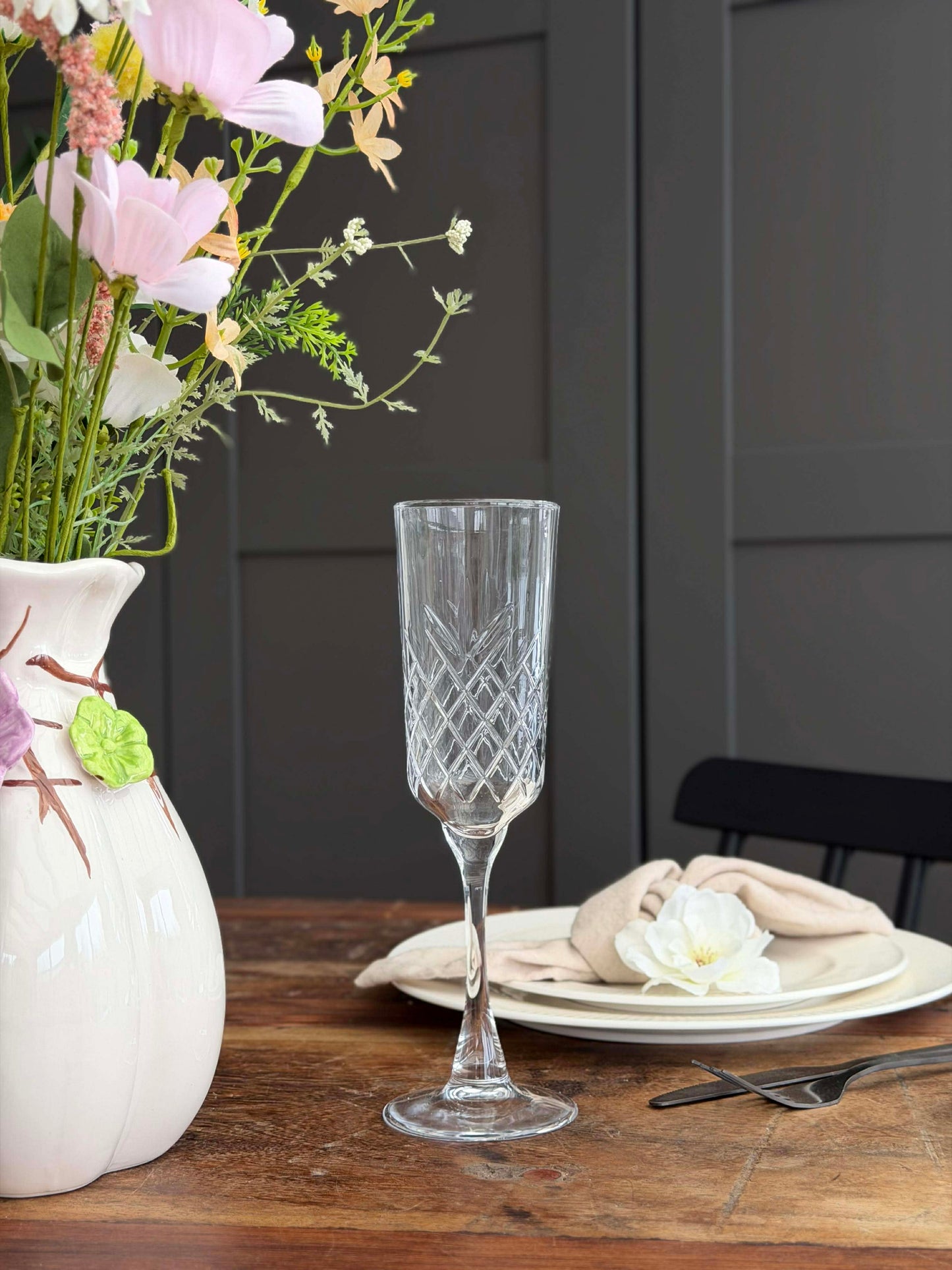 Chanpagne glas - 2 stk