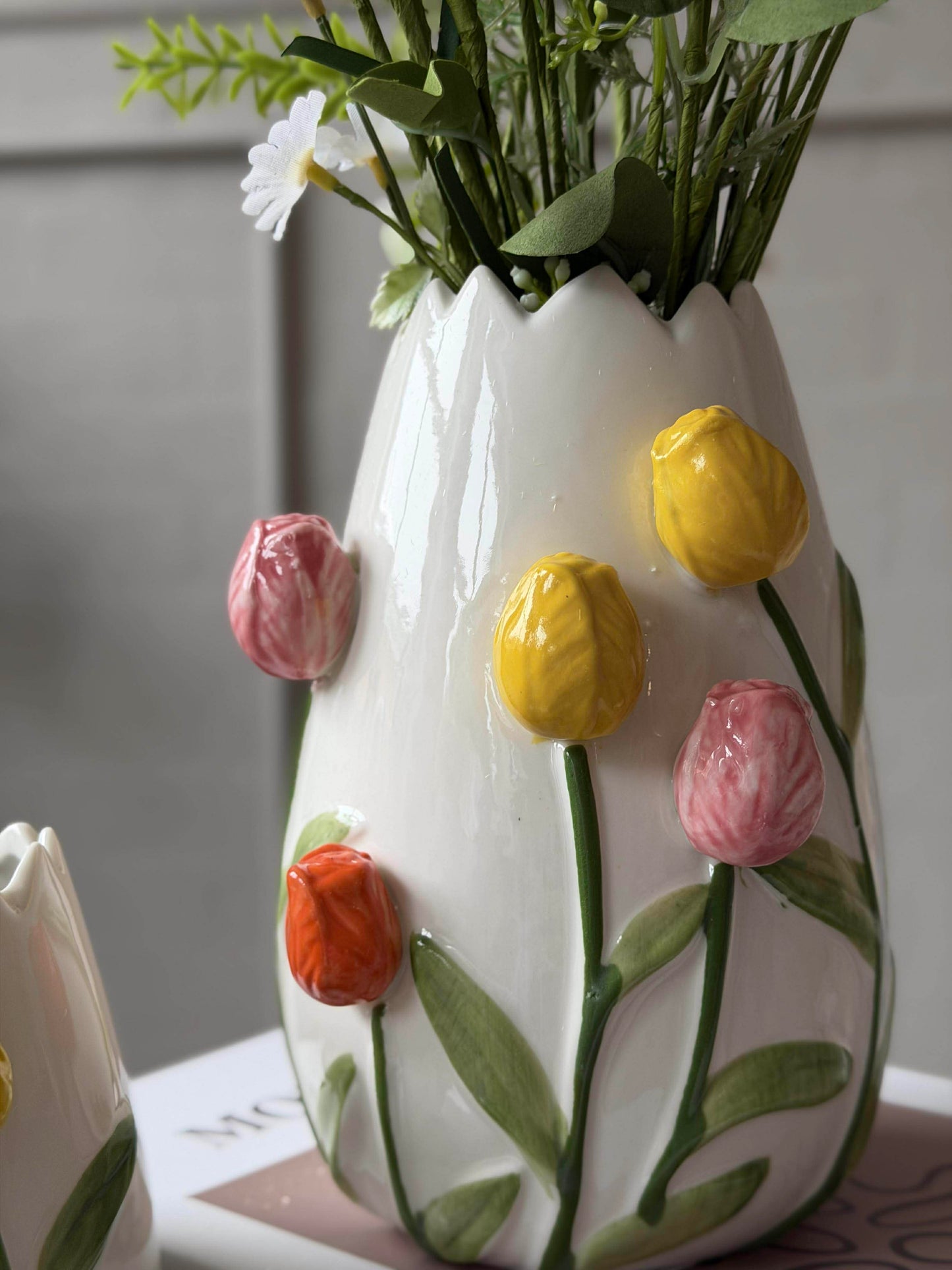 Vase med tulipaner - Flere størrelser