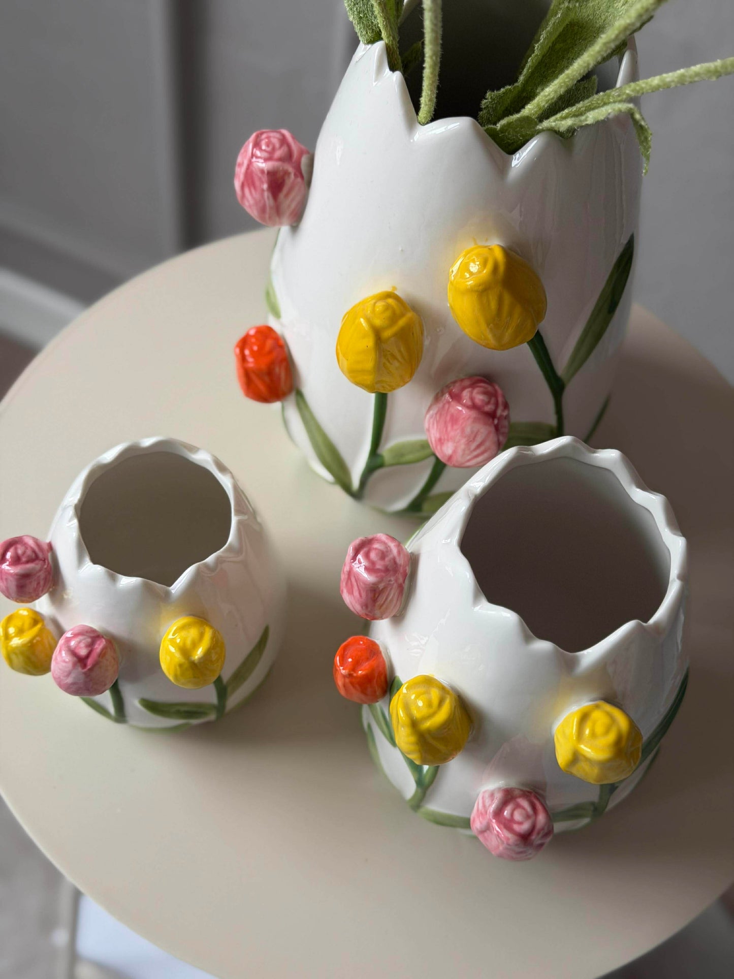 Vase med tulipaner - Flere størrelser