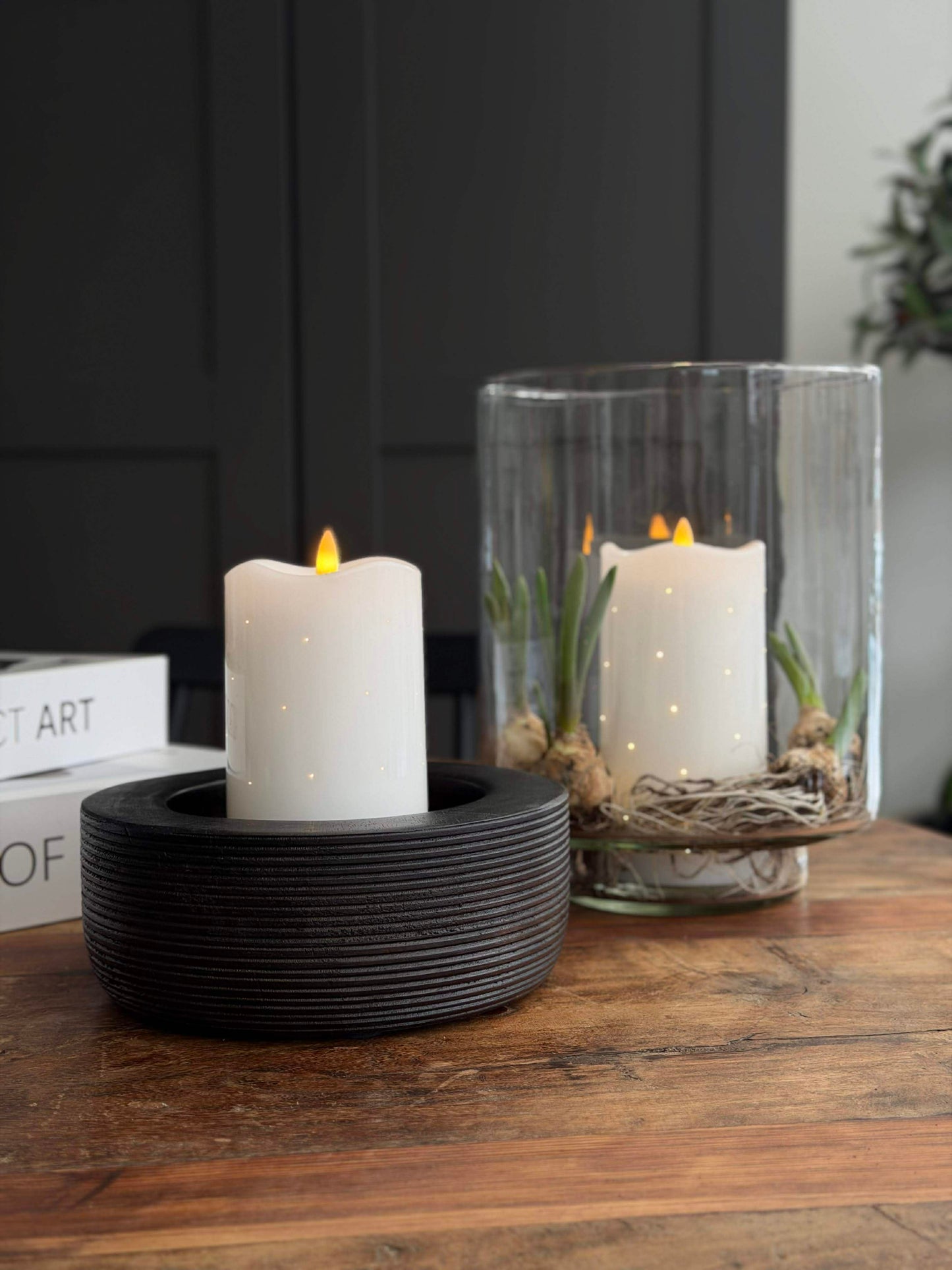 Lysestage lanterne
