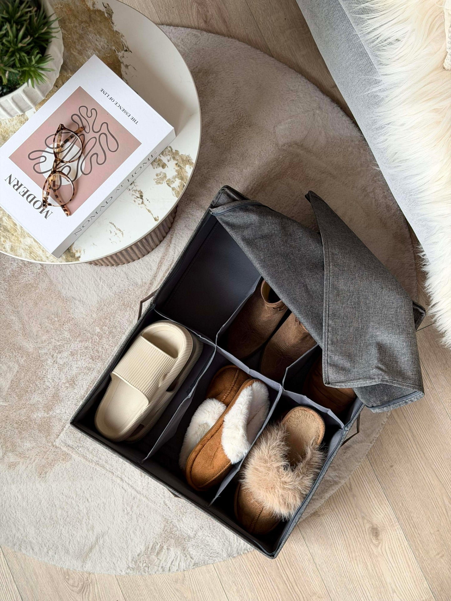 Opbevaringskasse RONJA med rum