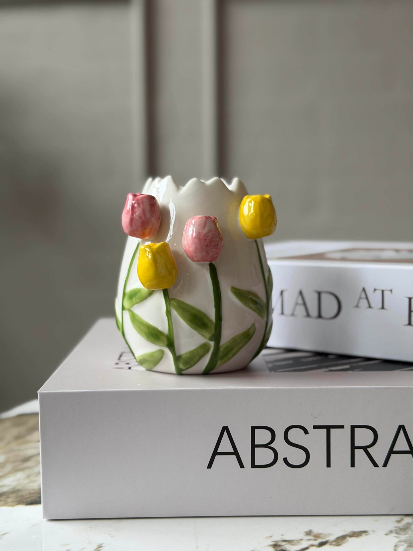 Vase med tulipaner - Flere størrelser