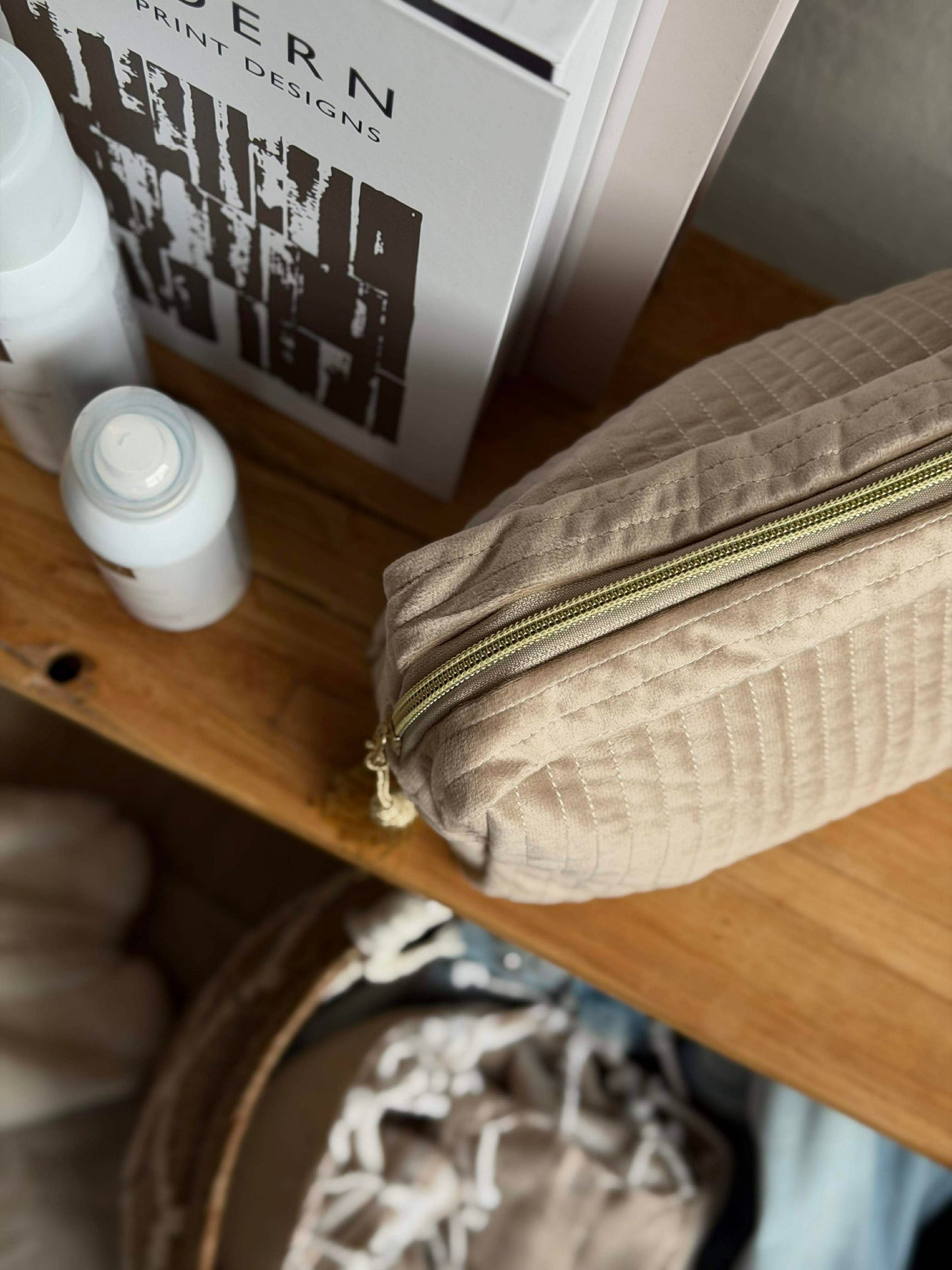 Toilettaske Gia - Flere farver