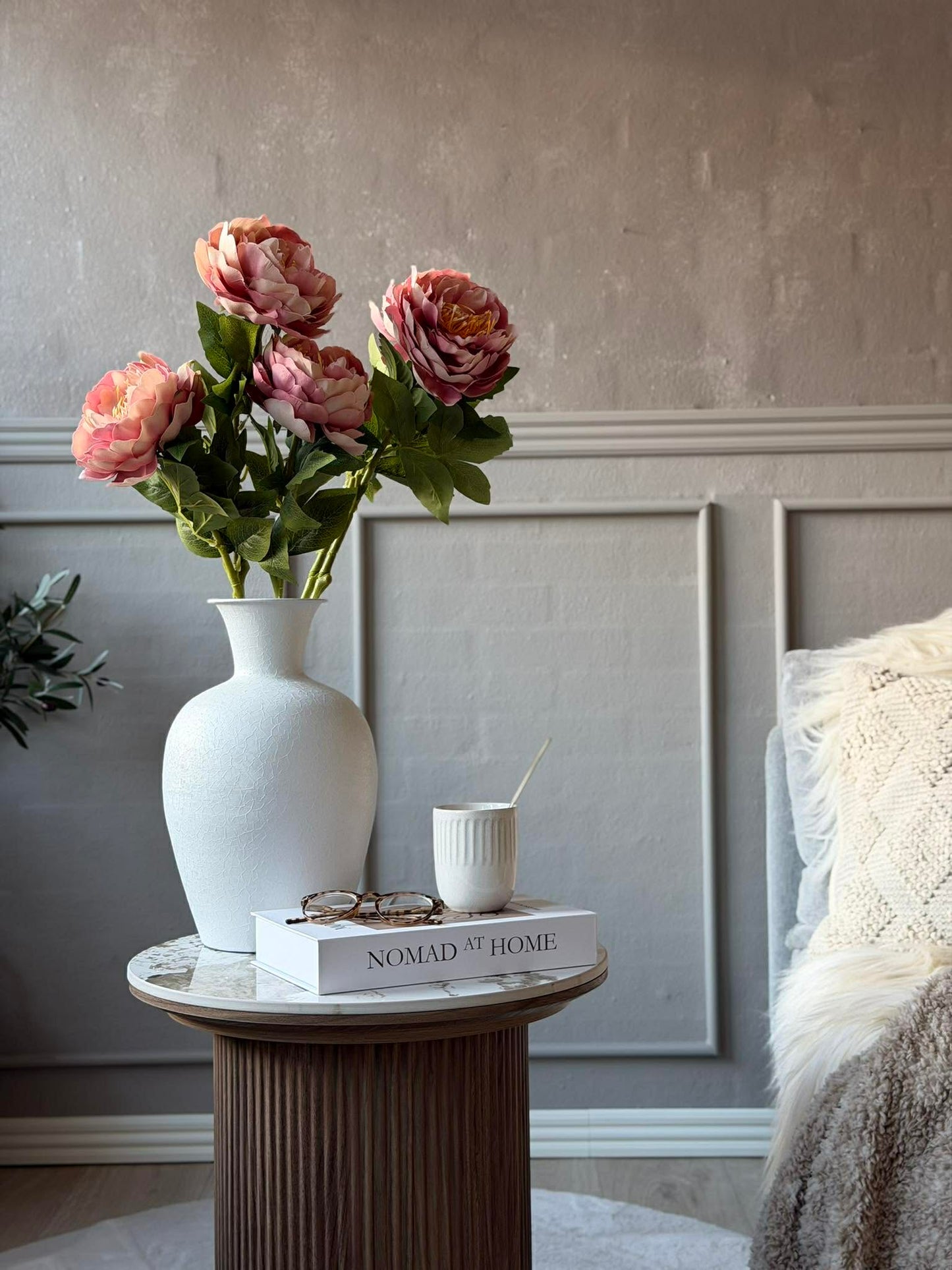 Blomst Pæon Rosa
