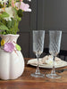 Chanpagne glas - 2 stk