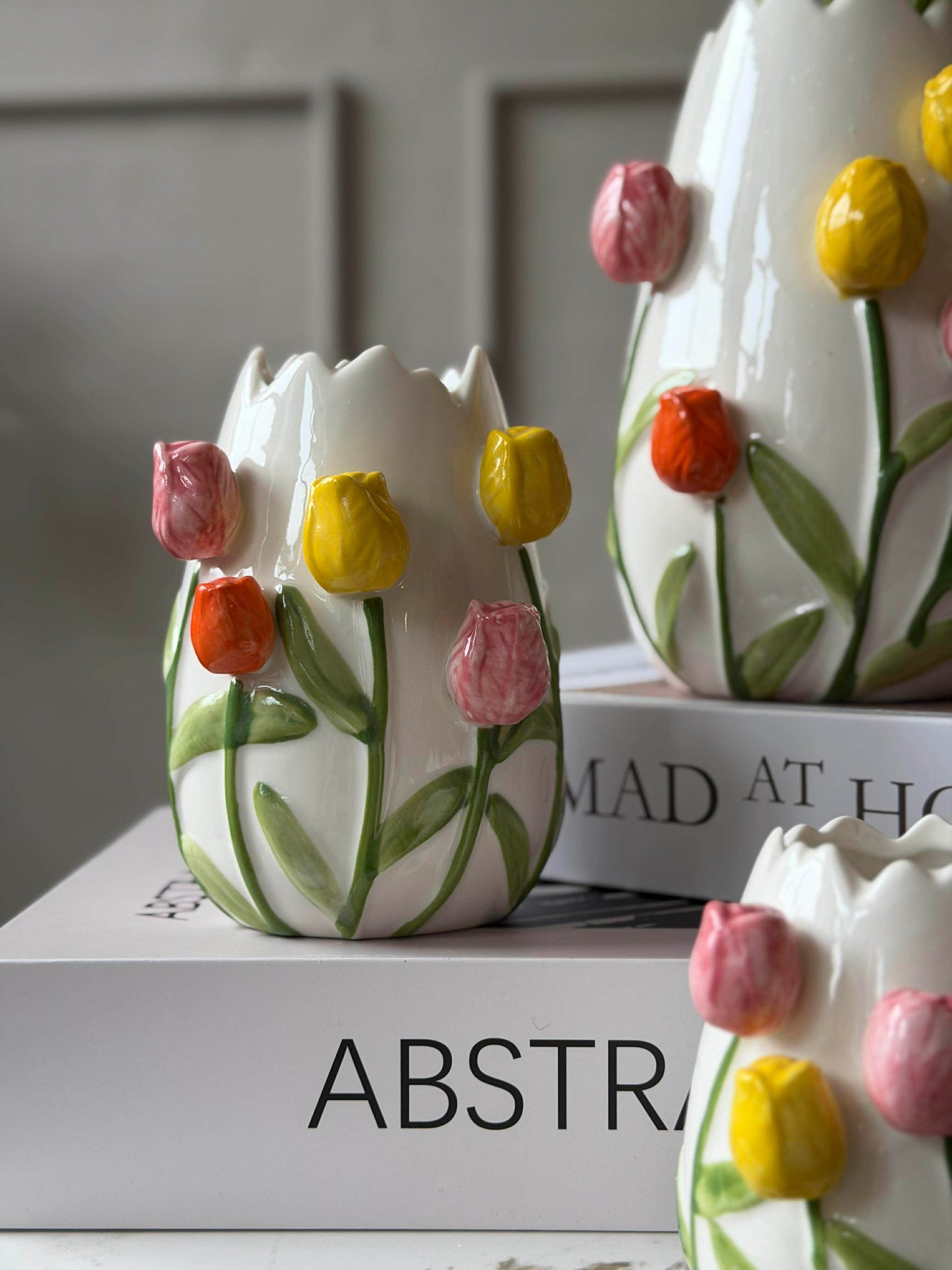 Vase med tulipaner - Flere størrelser