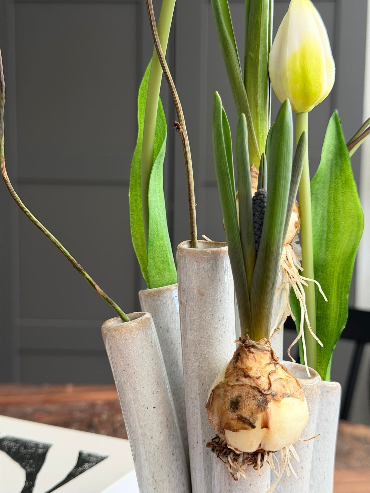Vase Round Hvid
